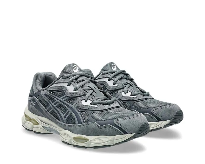 Breathable Flexible Sole Asics Gel NYC "Steel Grey"