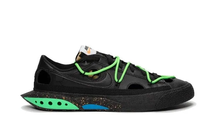 Free Soul Versatile Nike Blazer Low Off-White Black Green