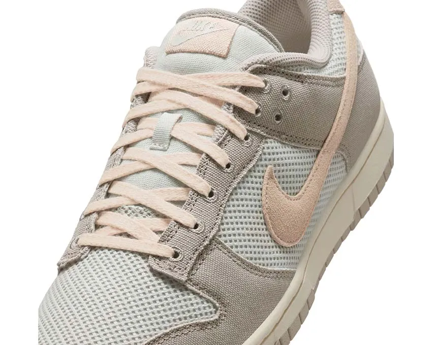 Nike Dunk Low Retro SE "College Grey" Smooth   surface Wedge Heel