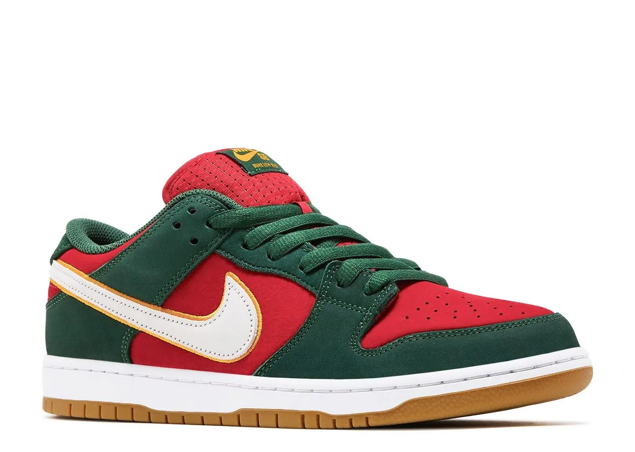 soft inside Heavy Use Nike SB Dunk Low Pro PRM Seattle Supersonics