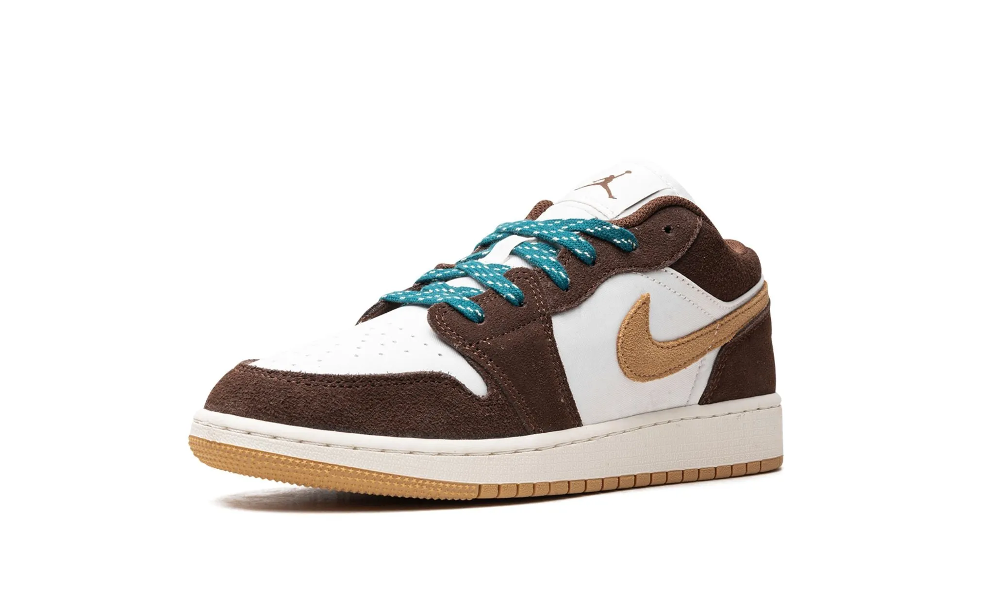 Air Jordan 1 Low Cacao Wow (GS) Fashion Edge Bone Aid