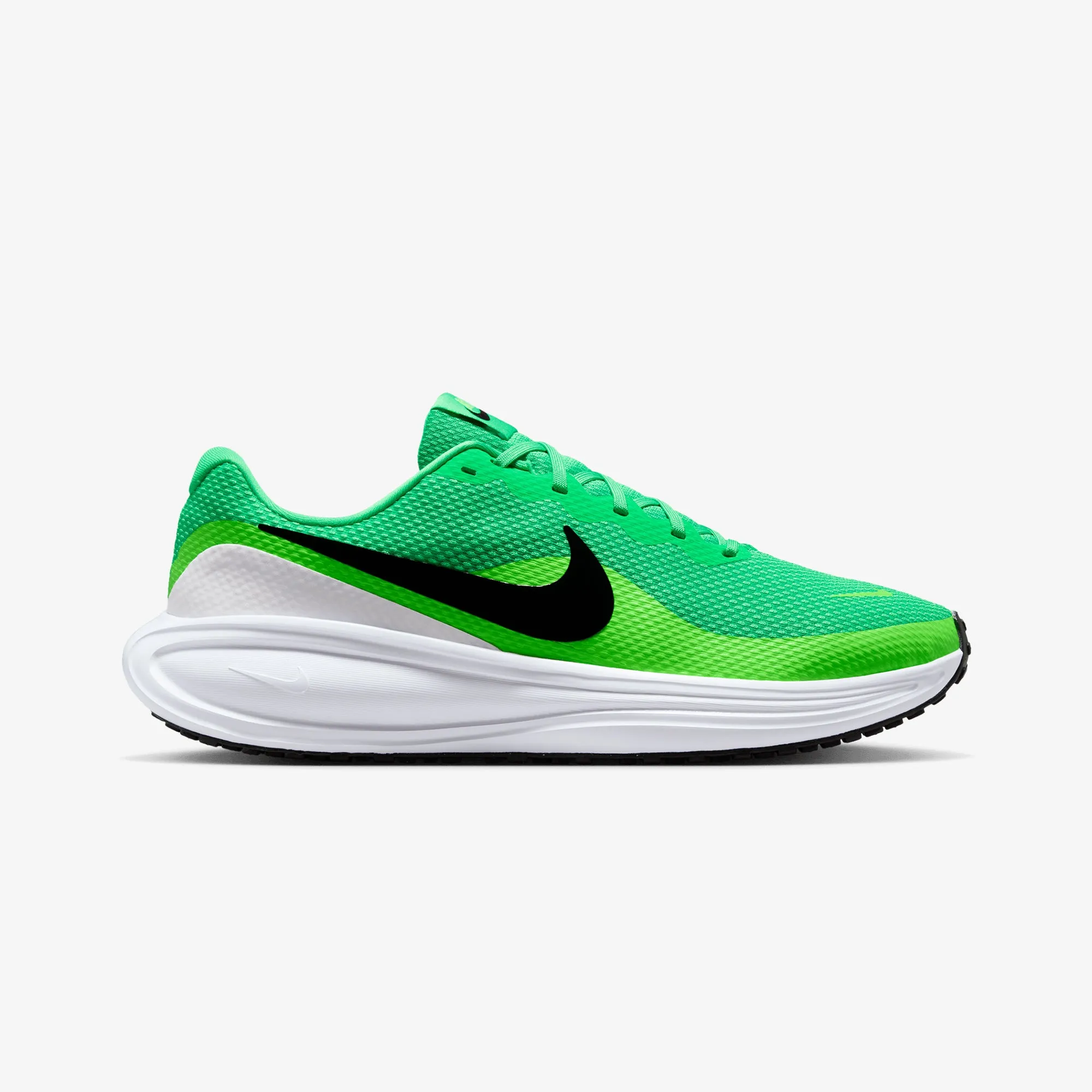 Comfort Fit Wind Chill Nike | REVOLUTION 8 { GREEN SHOCK/BLACK-GREEN STRIKE-WHITE