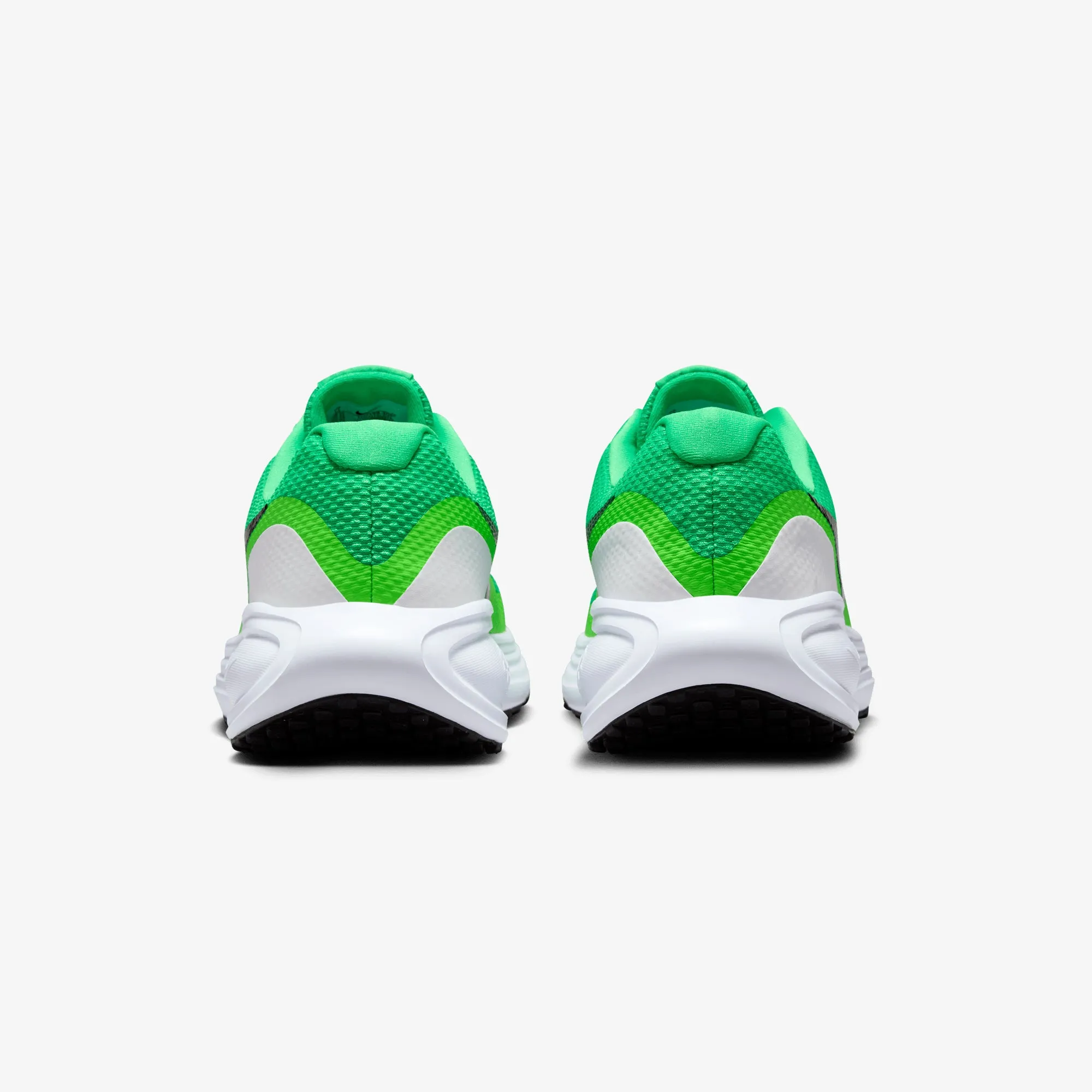water proof Stable construction Nike | REVOLUTION 8 { GREEN SHOCK/BLACK-GREEN STRIKE-WHITE