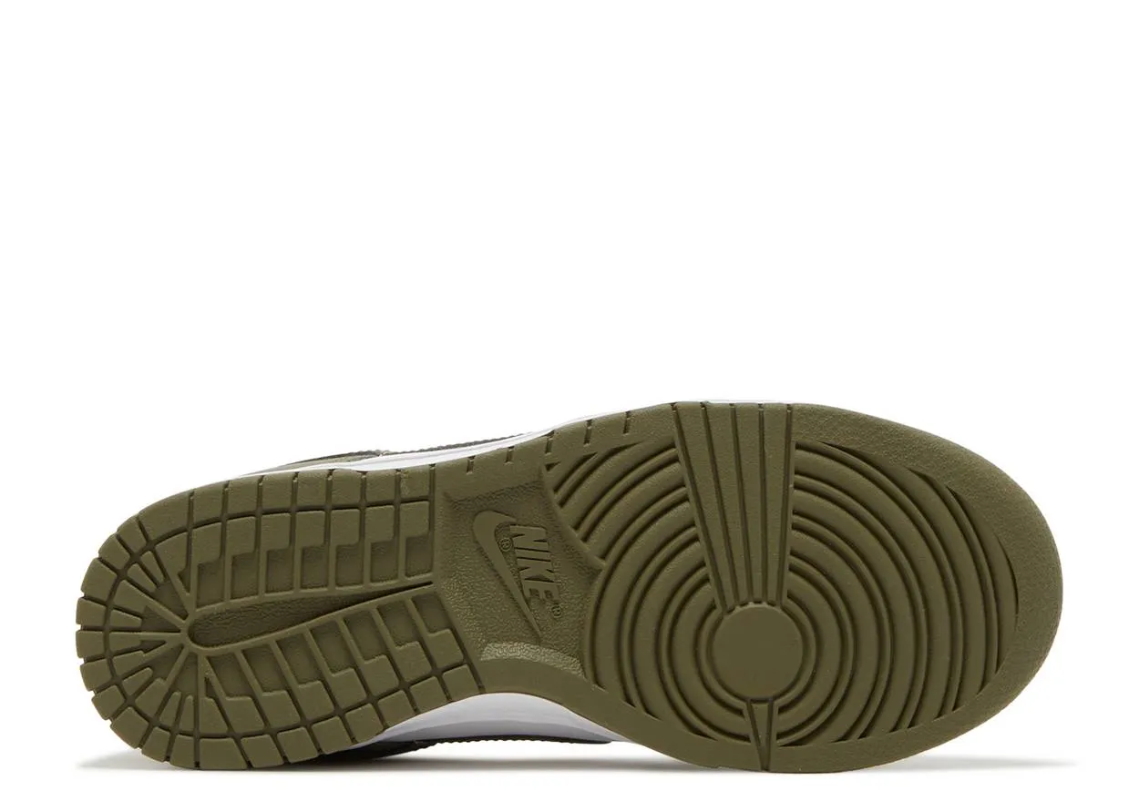 LeatherMaterial Nike Dunk Low Medium Olive