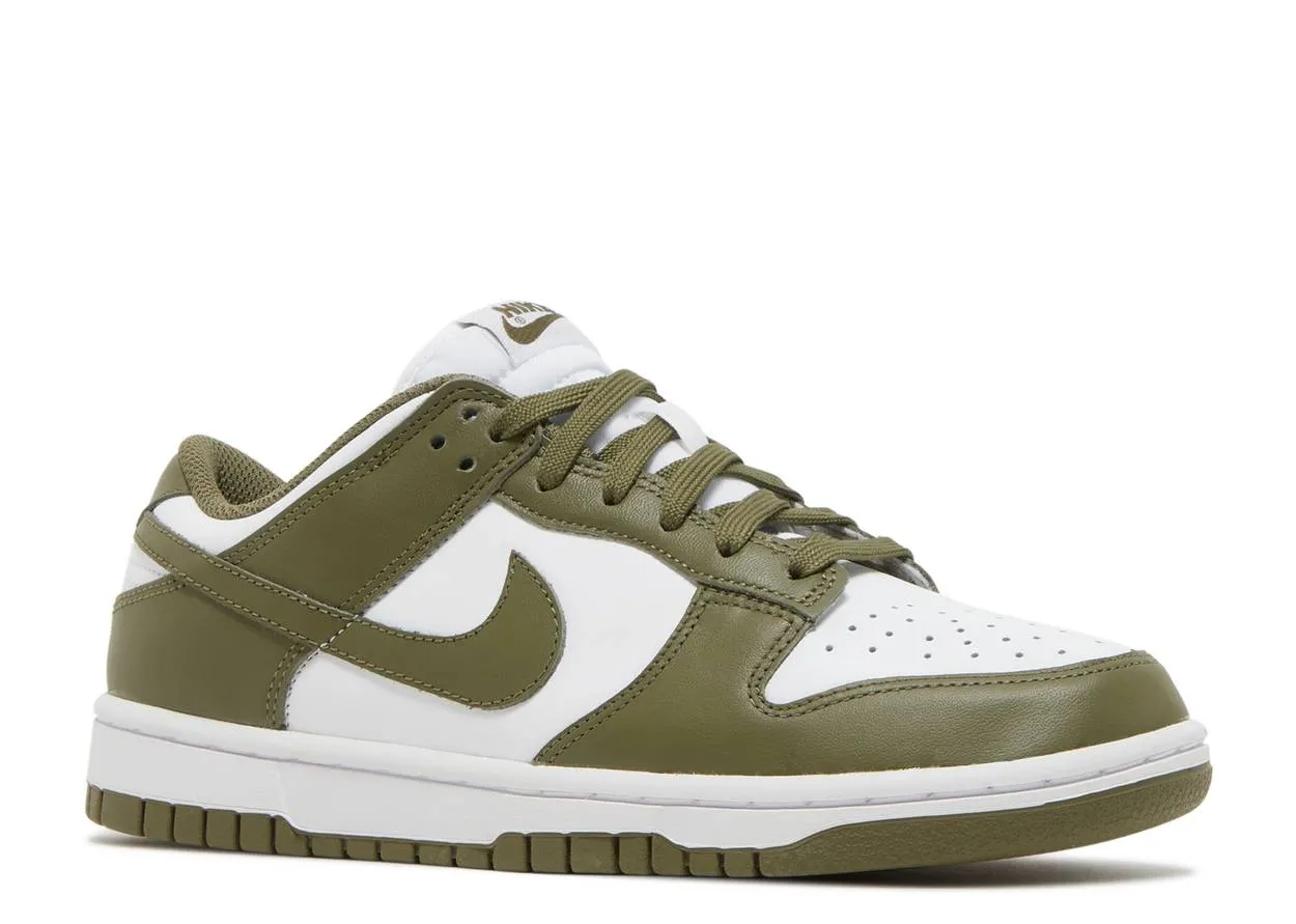 Soft Cushioned Upper Easy Lifestyle Nike Dunk Low Medium Olive