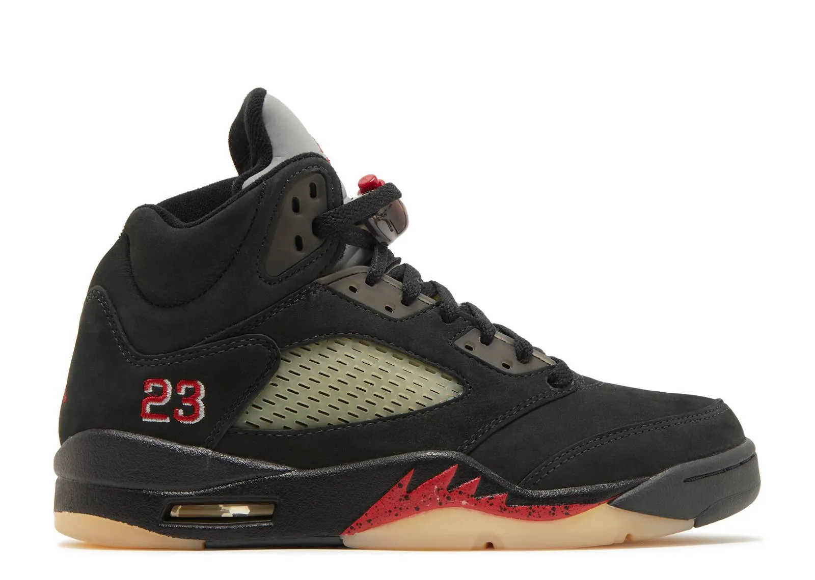 orthopedic Velcro   closure Air Jordan 5 Retro Gore-Tex Off-Noir