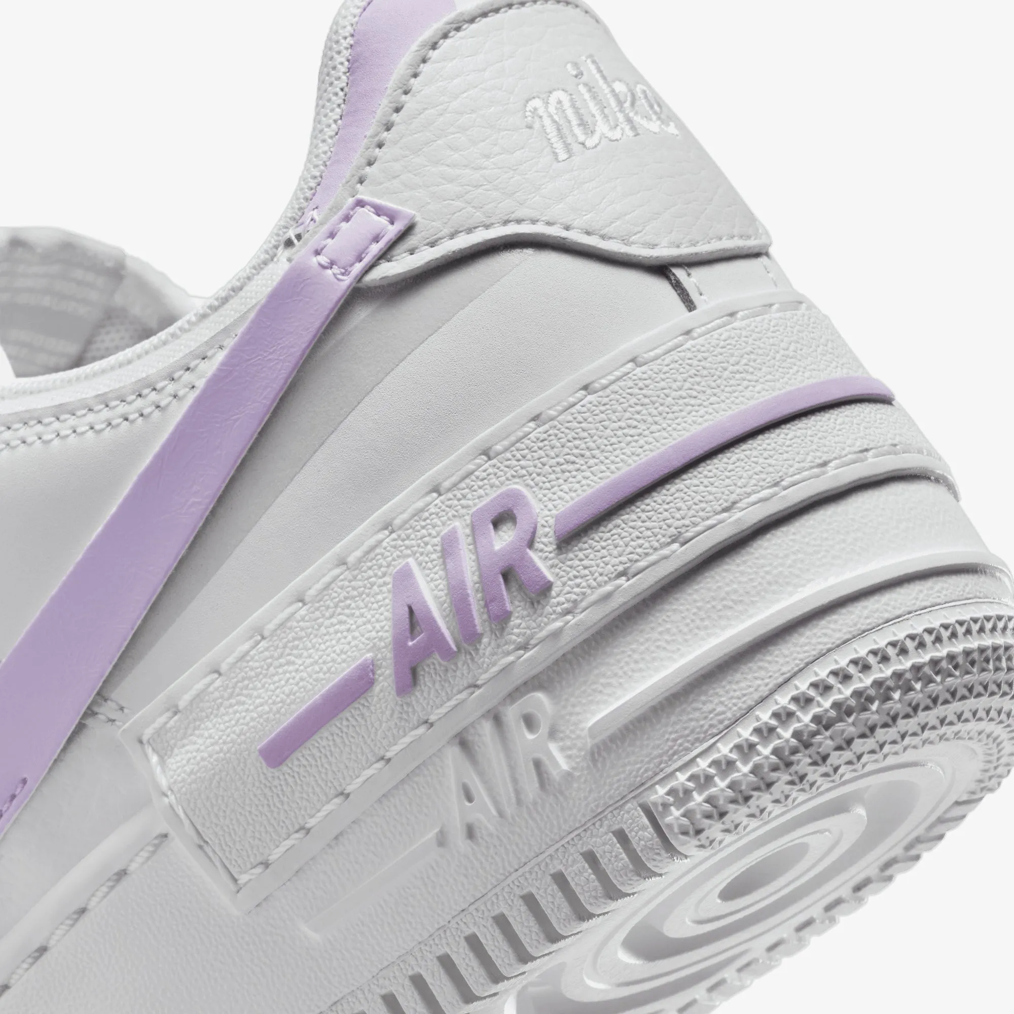 Party Mood Fantasy Path NIKE | AIR FORCE 1 SHADOW { WHITE/LILAC BLOOM-PHOTON DUST-WHITE