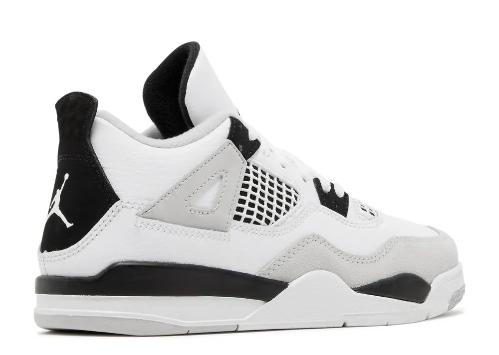 Air Jordan 4 Military Black (PS) Neat Style Comfy Choice