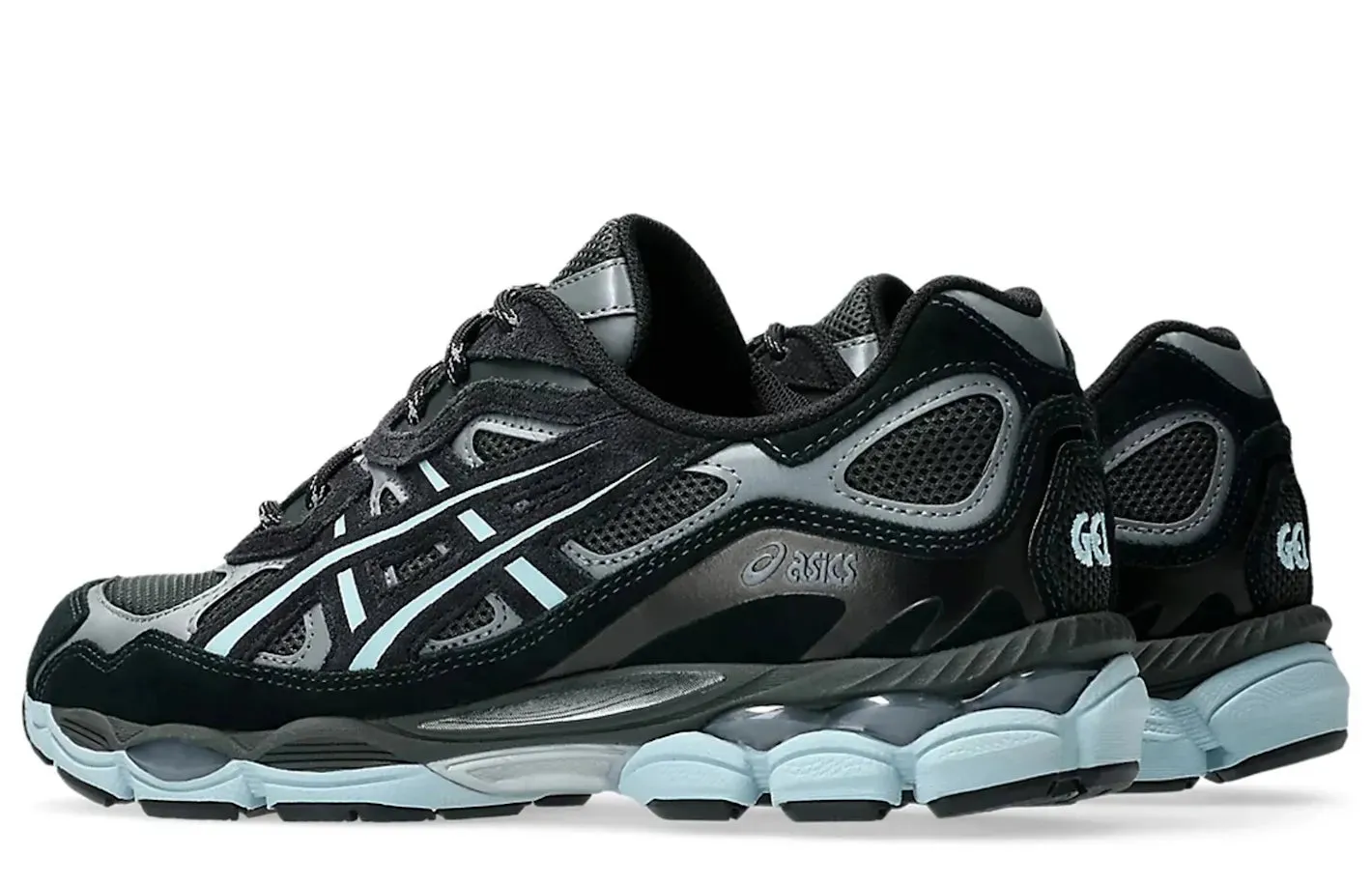 ASICS Gel-NYC atmos Laguna Gem Blue Topaz All Terrain Grip Pattern