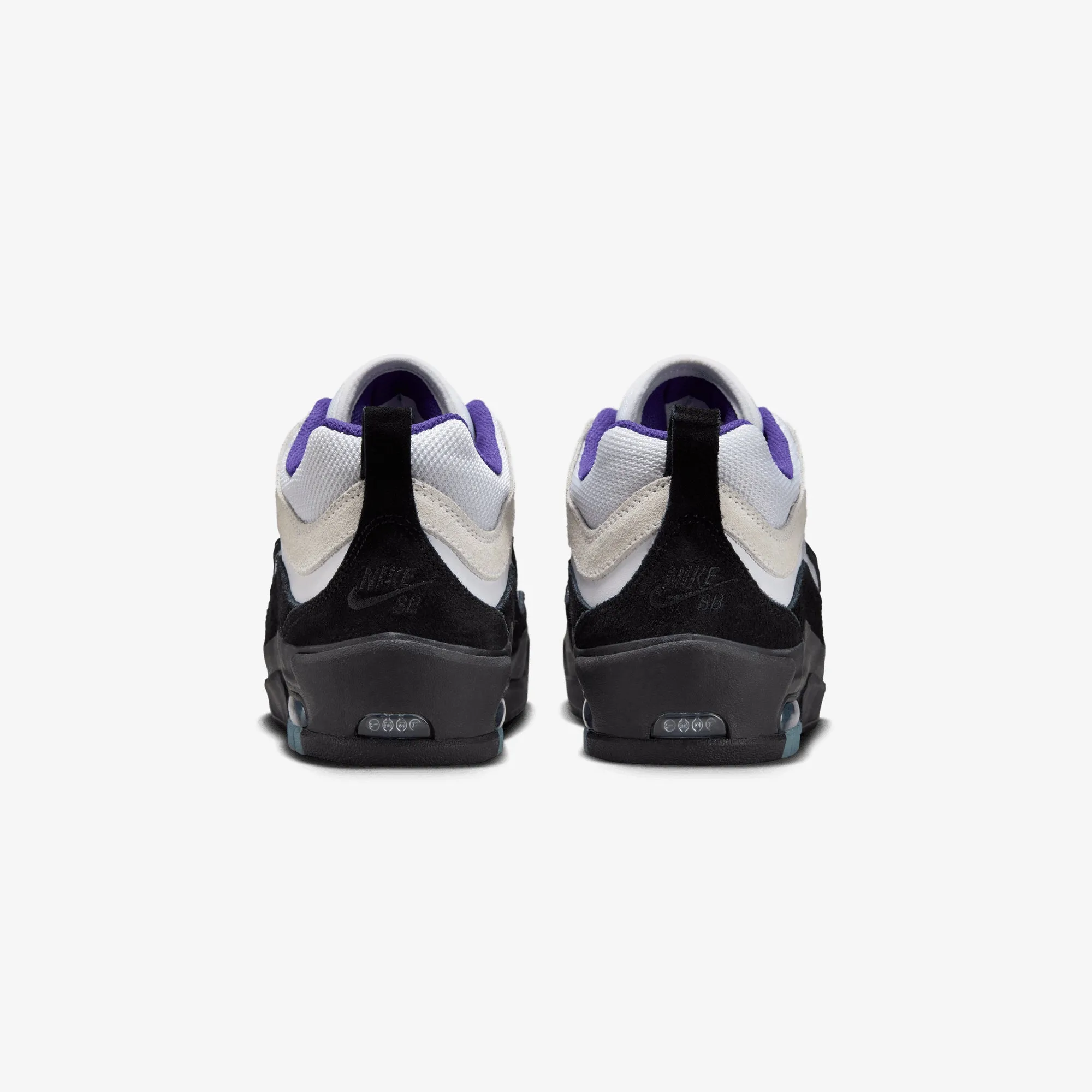 Nike | AIR MAX ISHOD { WHITE/BLACK-COURT PURPLE-BLACK Swim Ready Fast Run