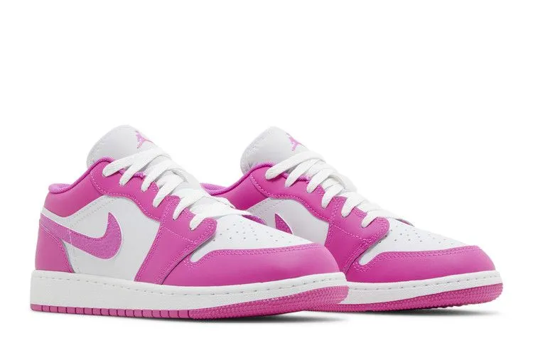 Air Jordan 1 Low GS 'Fire Pink' Smart Look