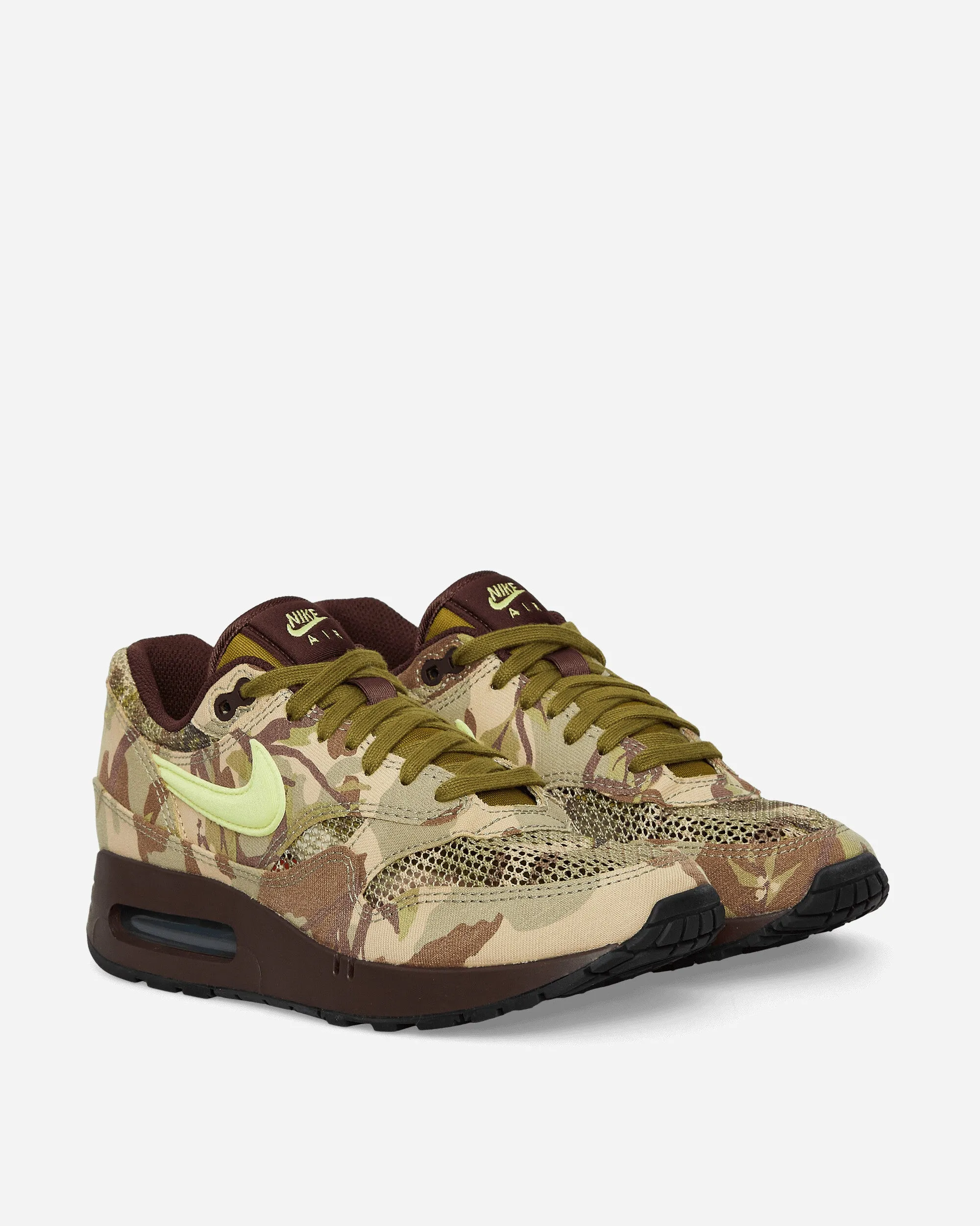 Planet Mood Neutral Base Air Max 1 '86 Sneakers Camo / Light Lemon Twist