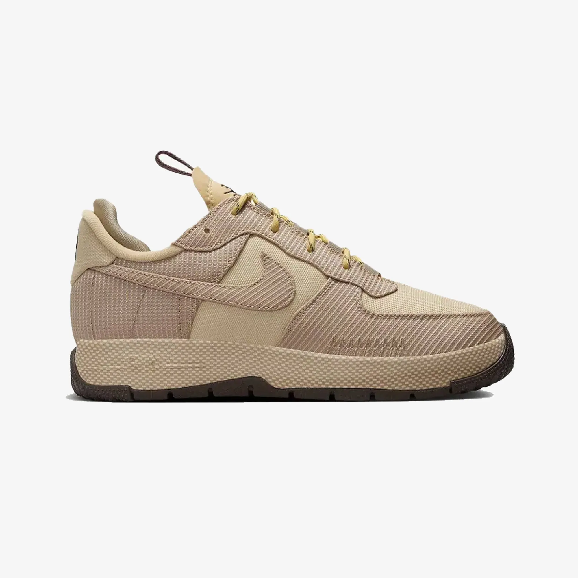 Nike | AIR FORCE 1 WILD  { SESAME/SESAME-BAROQUE BROWN-KHAKI Energy Walk Fashion Glow