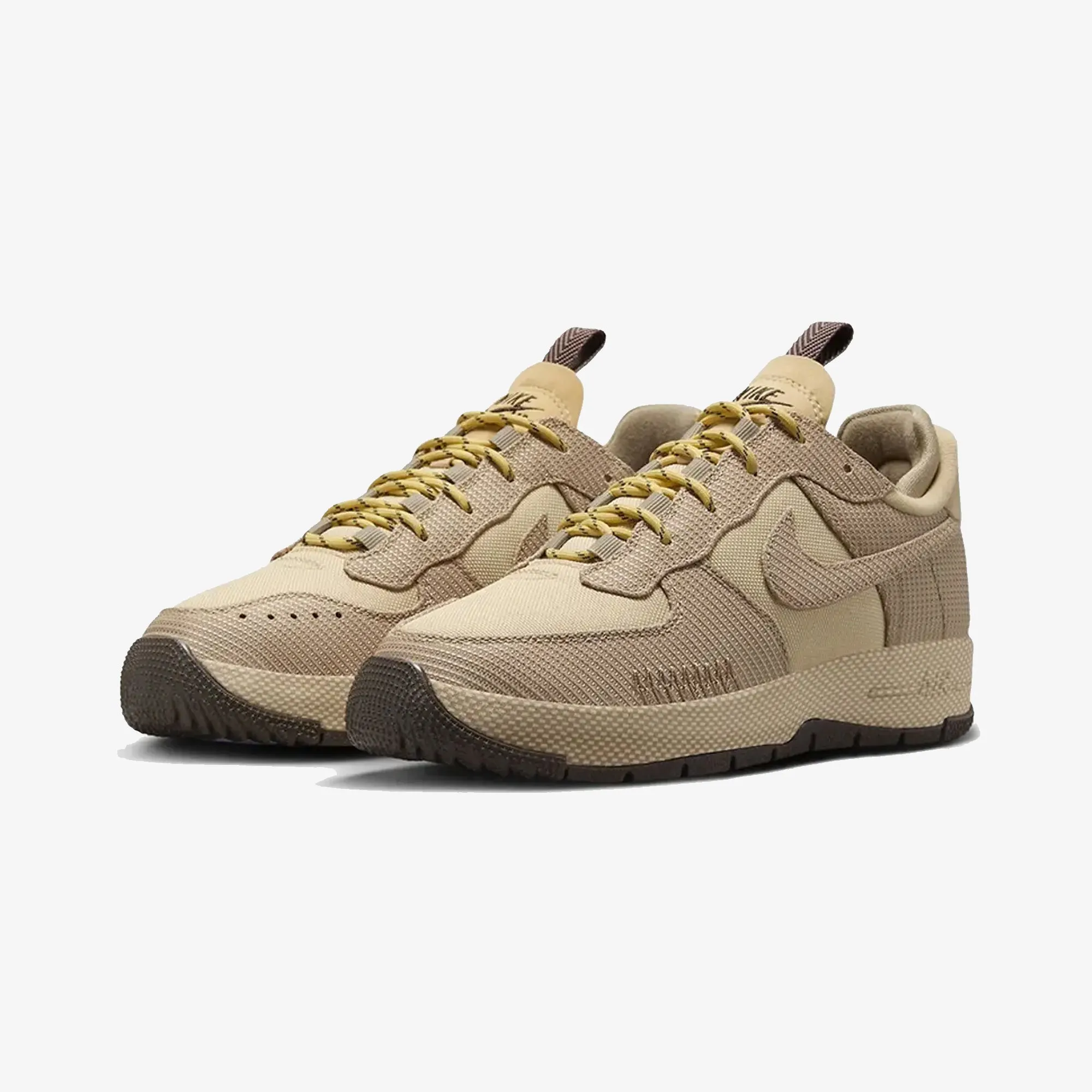 Sport Life Nike | AIR FORCE 1 WILD  { SESAME/SESAME-BAROQUE BROWN-KHAKI