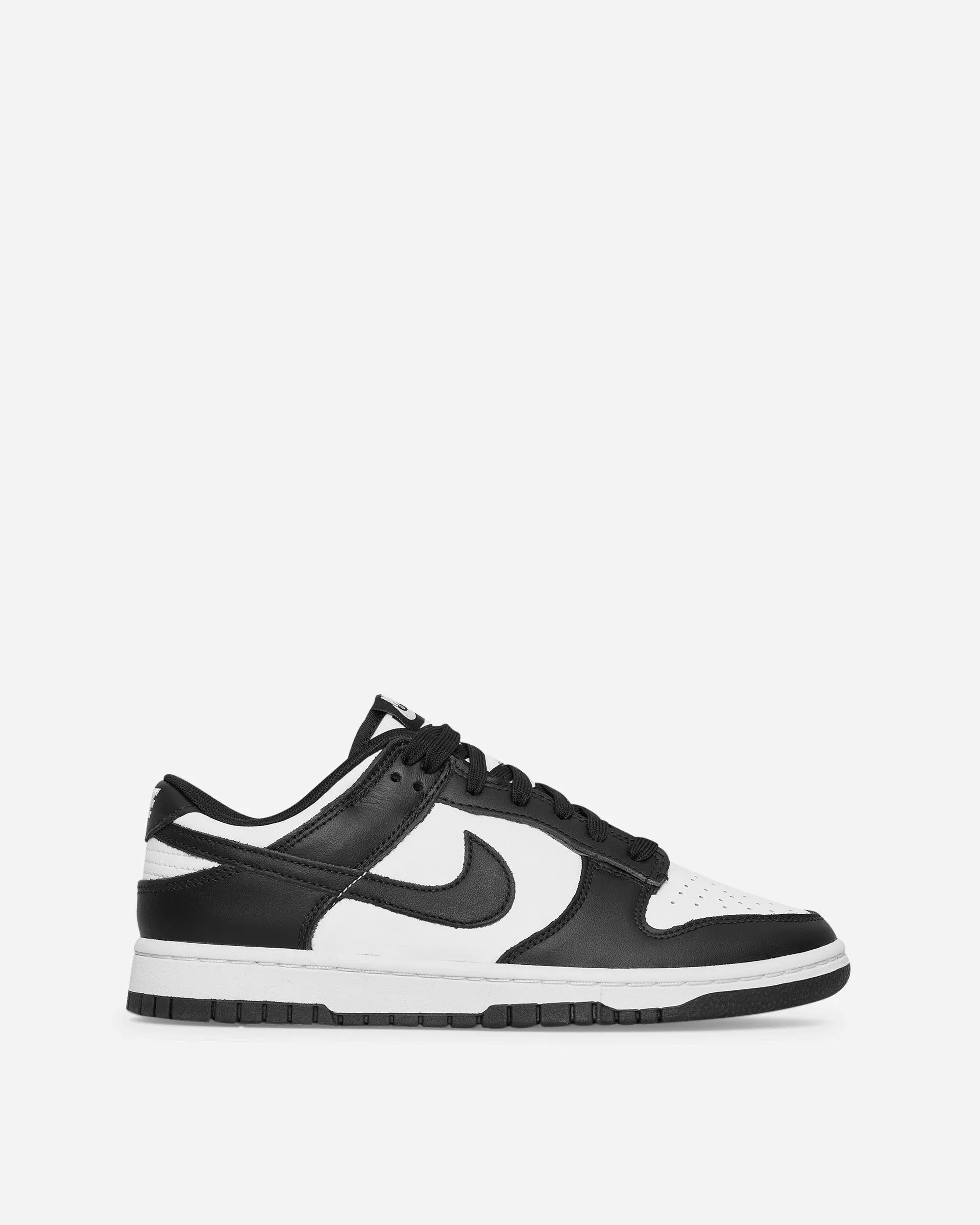 Calm Tone Soft Lining Women's Dunk Low Sneakers White / Black