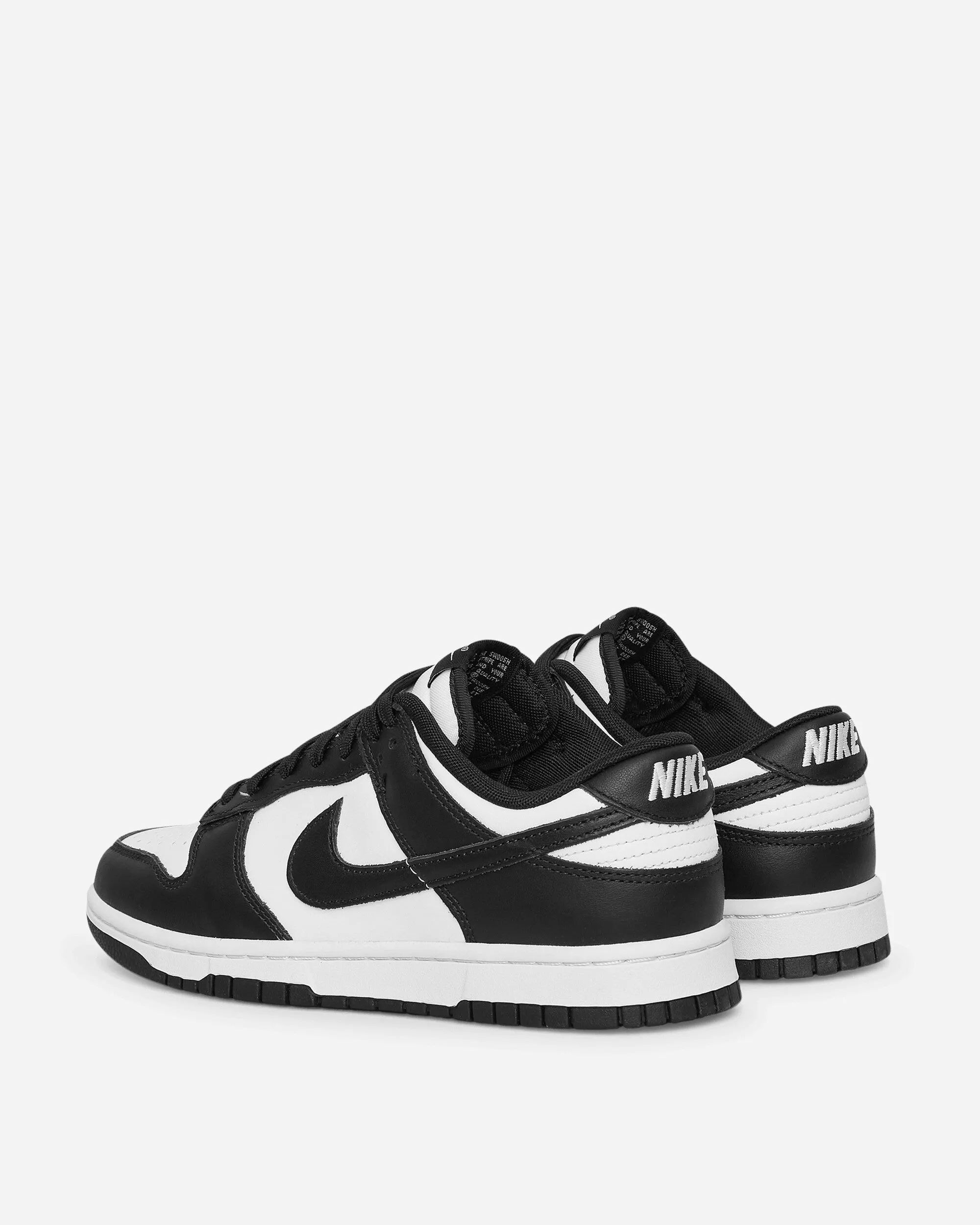 Women's Dunk Low Sneakers White / Black Core Flex