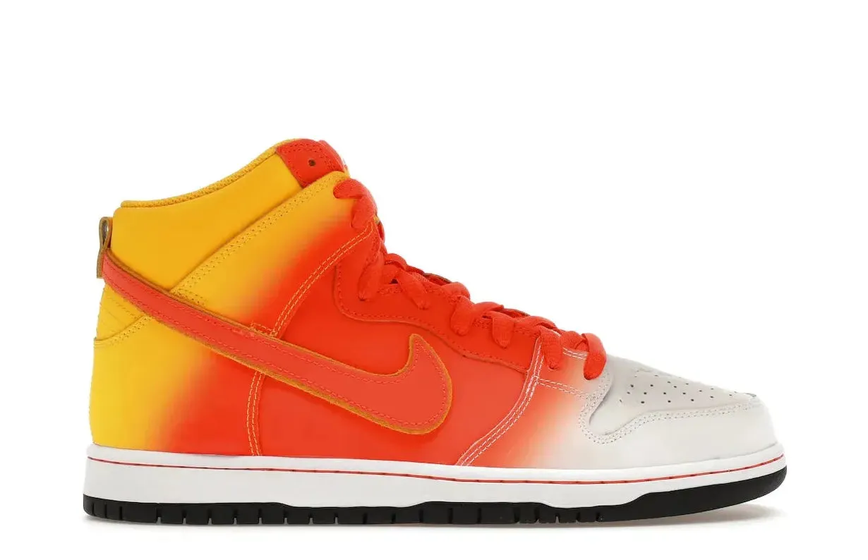 Slide Step Nike SB Dunk High Sweet Tooth Candy Corn
