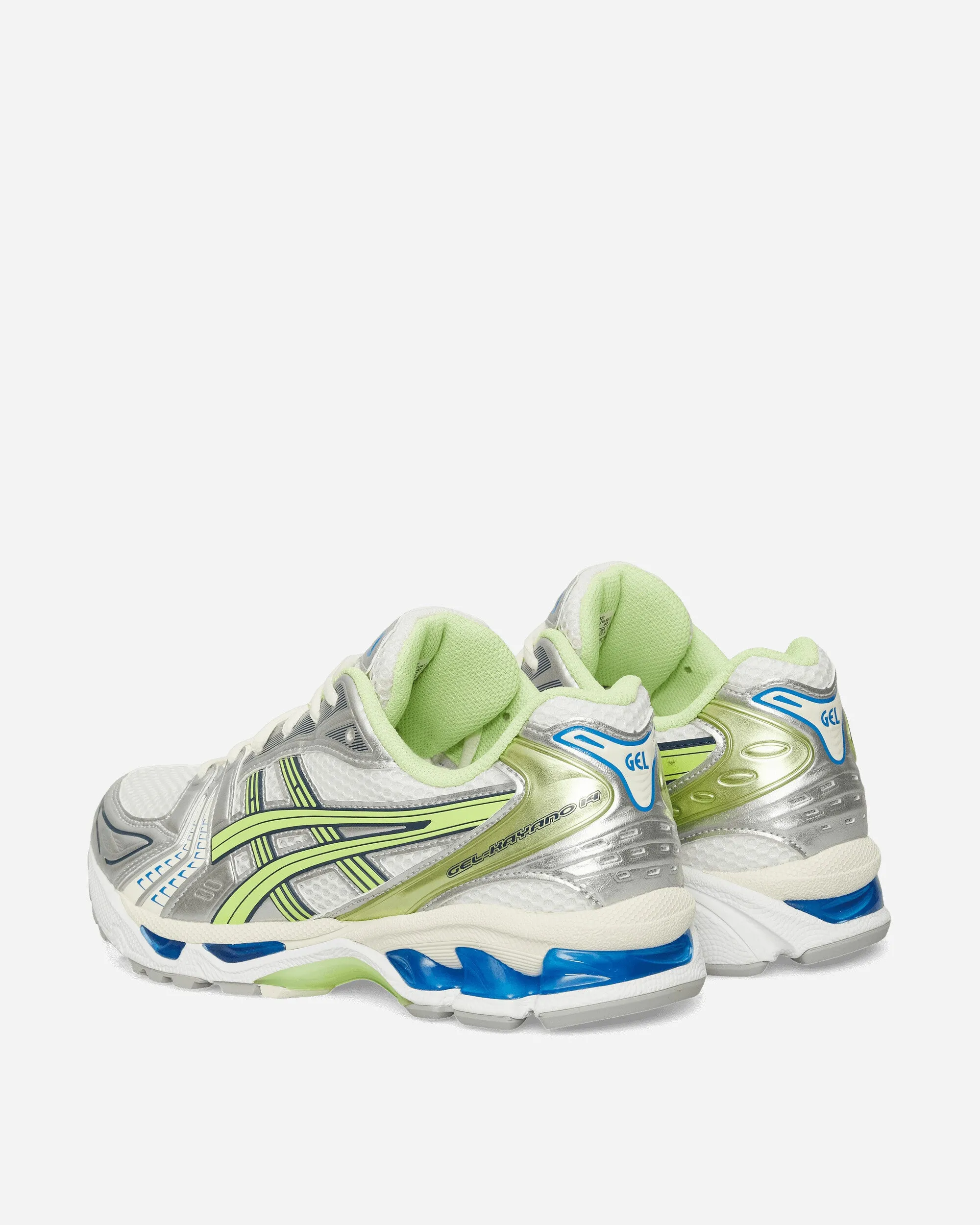 GEL-Kayano 14 Sneakers White / Lime Green Wave Flow Cold Guard