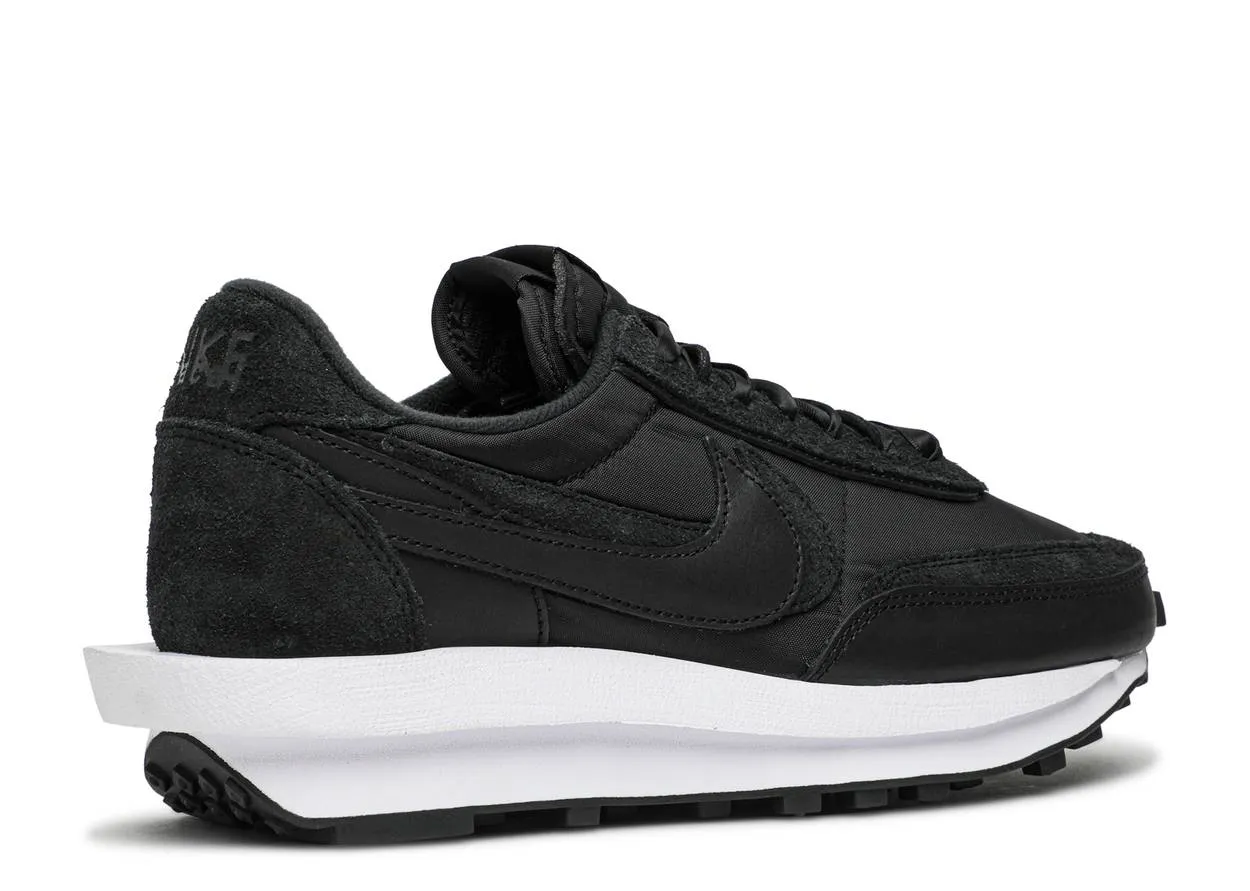 Nike LD Waffle Sacai Black Nylon Smooth Soles
