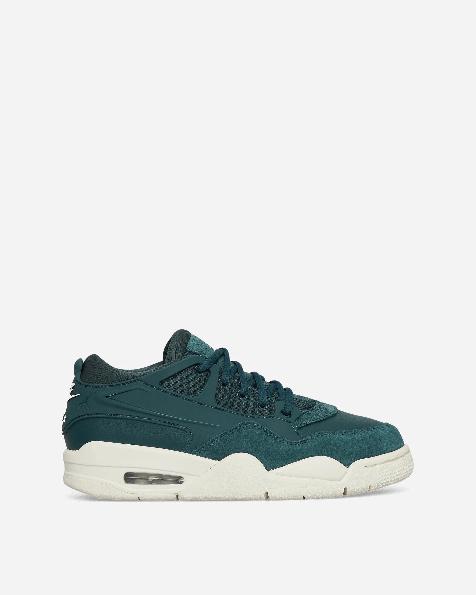 Women's Air Jordan 4 RM Sneakers Oxidized Green / White Team Match