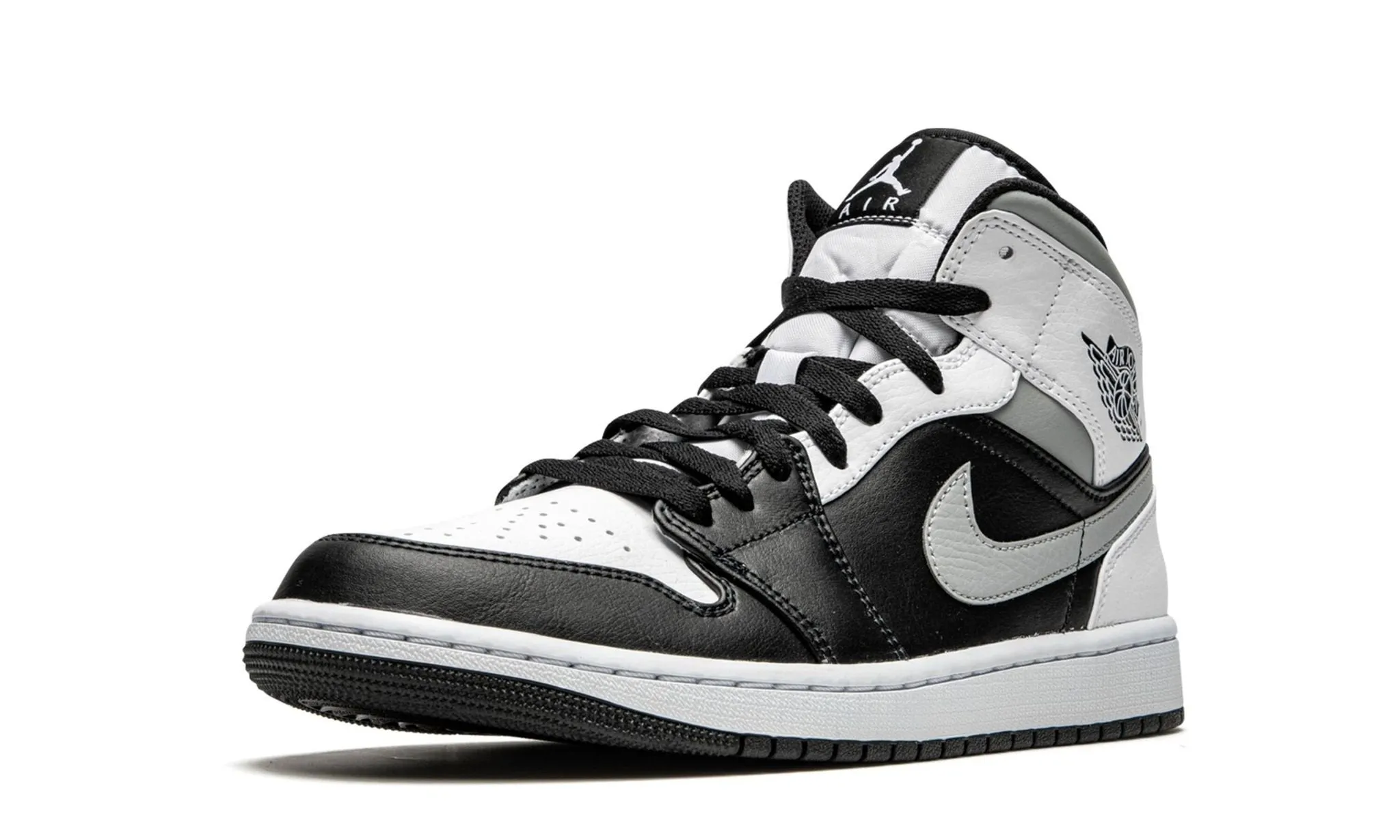 Air Jordan 1 Mid White Shadow Comfortable toe box