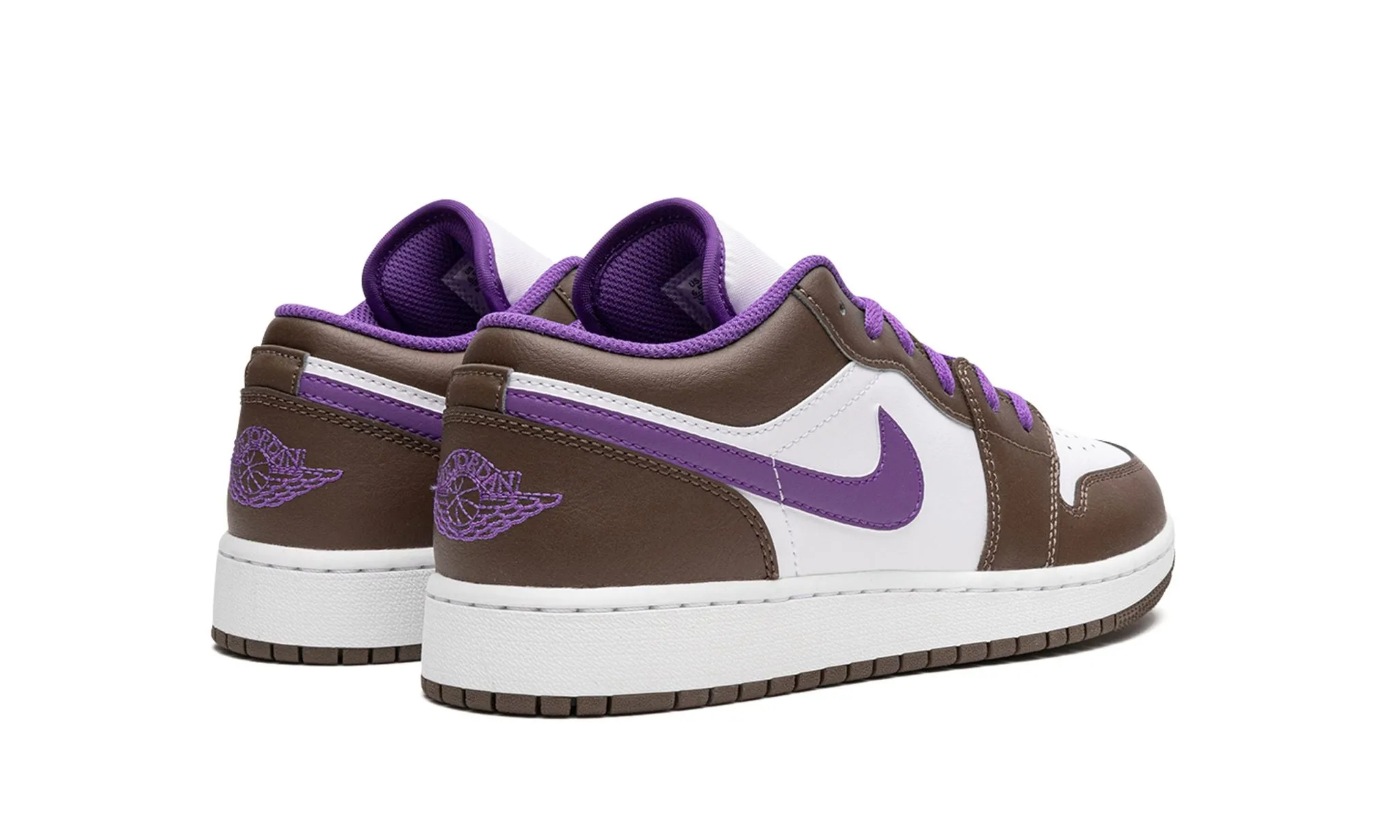 Air Jordan 1 Low Palomino And Wild Berry Ergonomic Design Scandi Clean