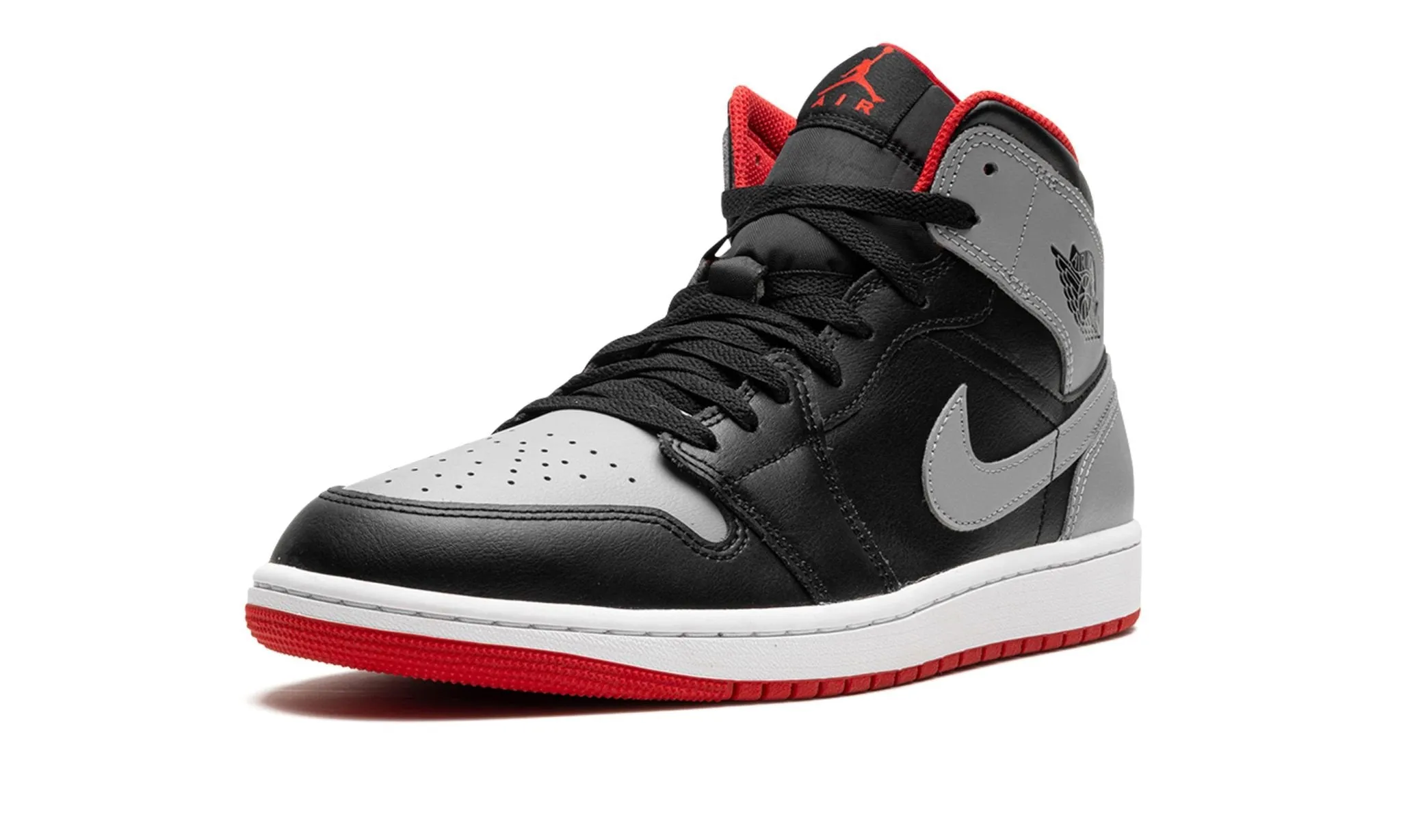 Home Leisure Air Jordan 1 Mid 'Bred Shadow'