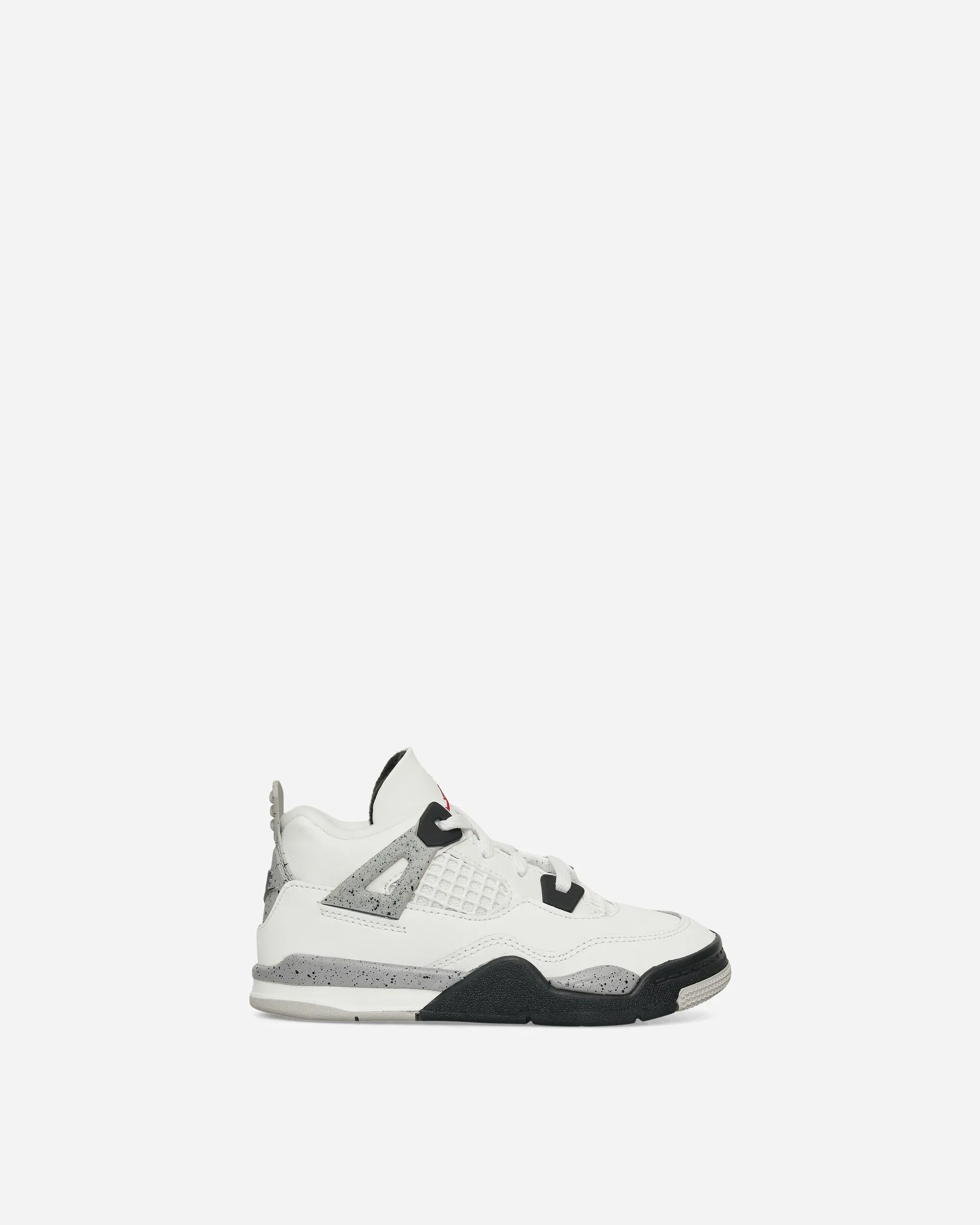 Air Jordan 4 (TD) Sneakers White Cement Soft Comfort Stand
