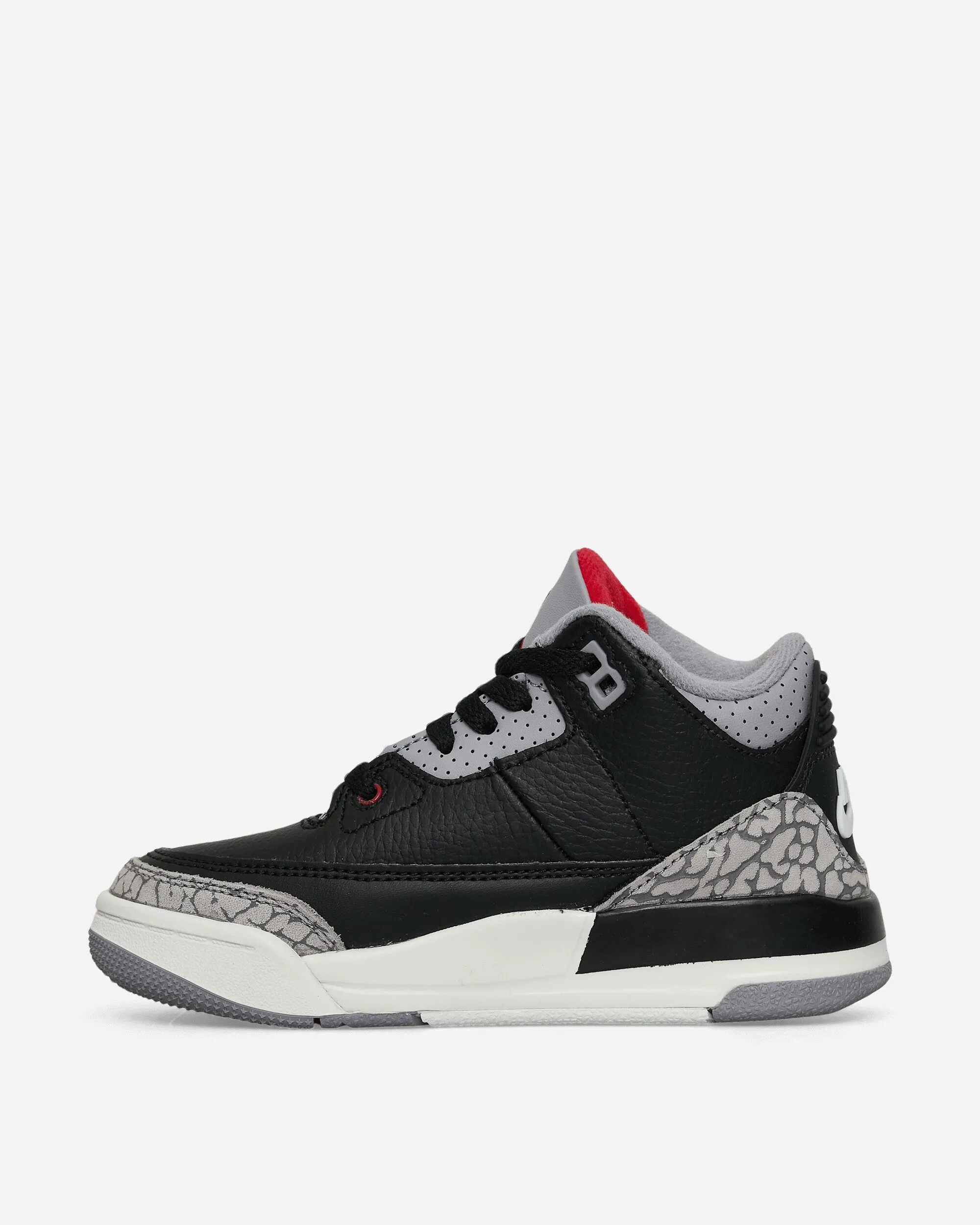 Air Jordan 3 Retro (PS) Sneakers Black Cement Fast Run