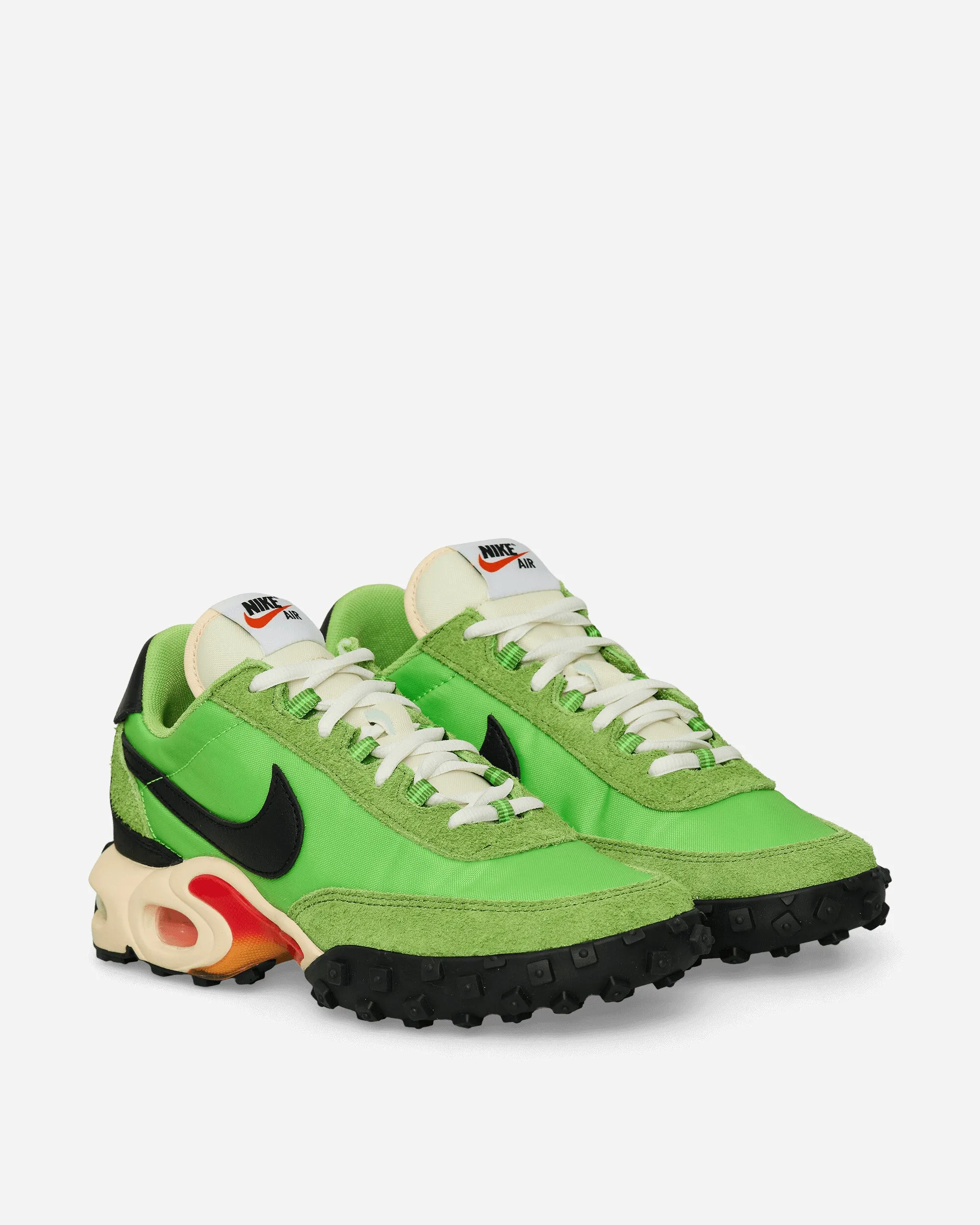 Air Max Waffle Sneakers Action Green / Black Star Edge Heel Safe