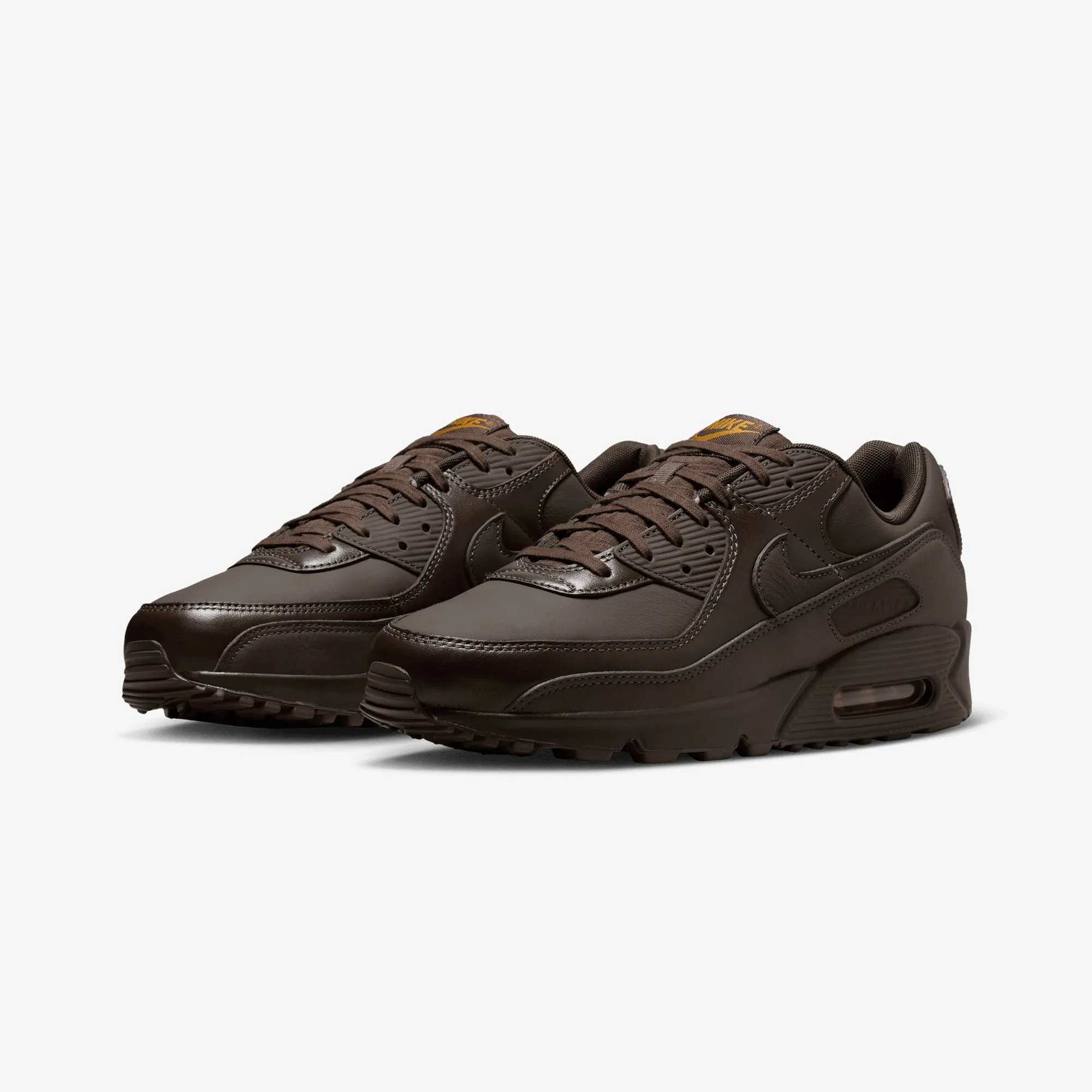 High Arch Nike | AIR MAX 90 ESS  { BAROQUE BROWN/BAROQUE BROWN-DESERT OCHRE