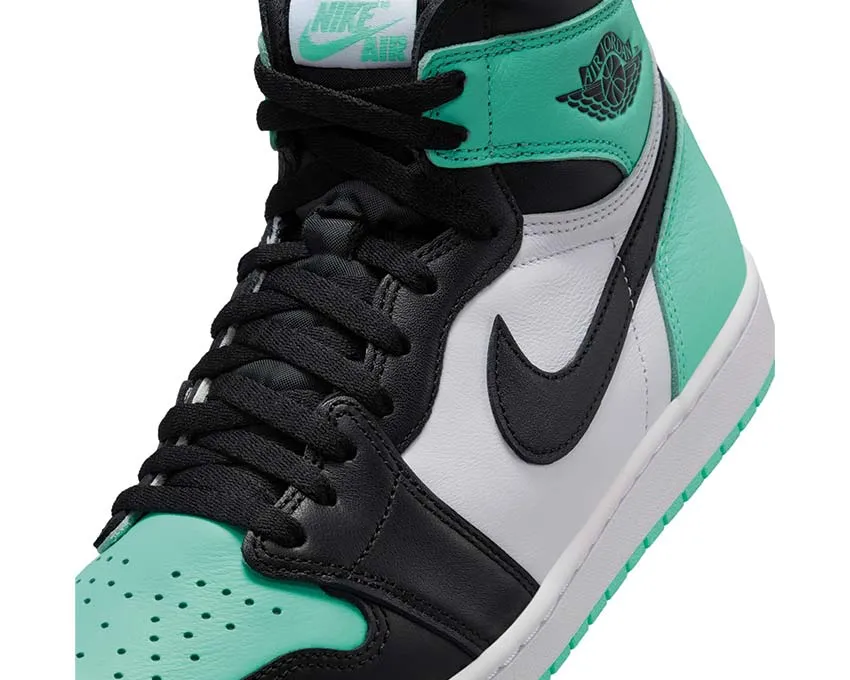 Air Jordan 1 Retro High OG "Green Glow" Flat Finish Thin Sole