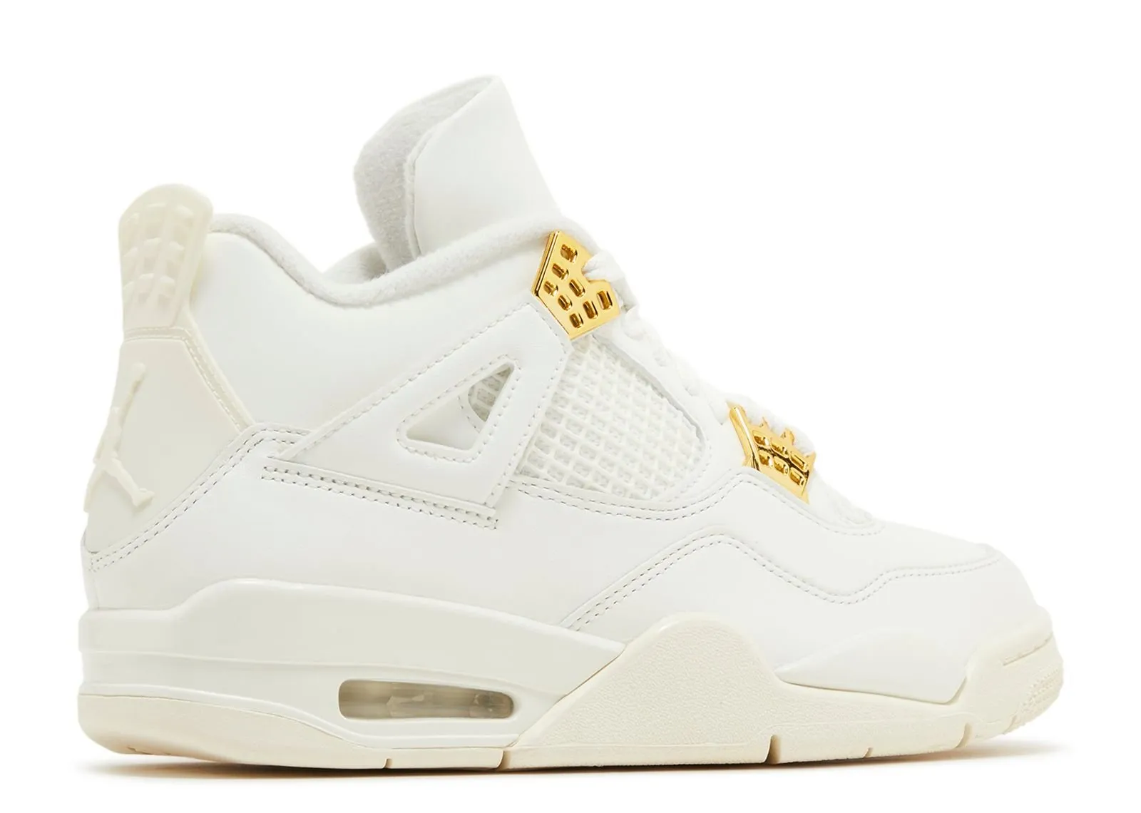 Balanced Form Functional Design Air Jordan 4 Metallic Gold