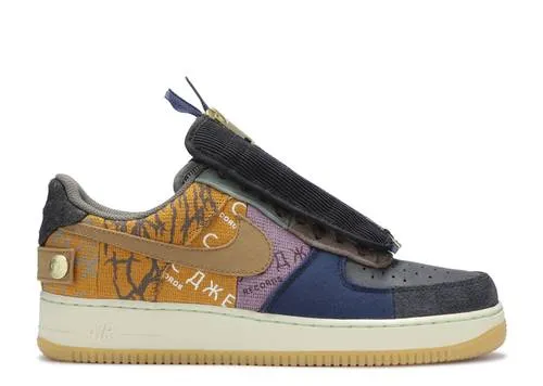 Nike Air Force 1 Low Travis Scott Fossil Party Ready