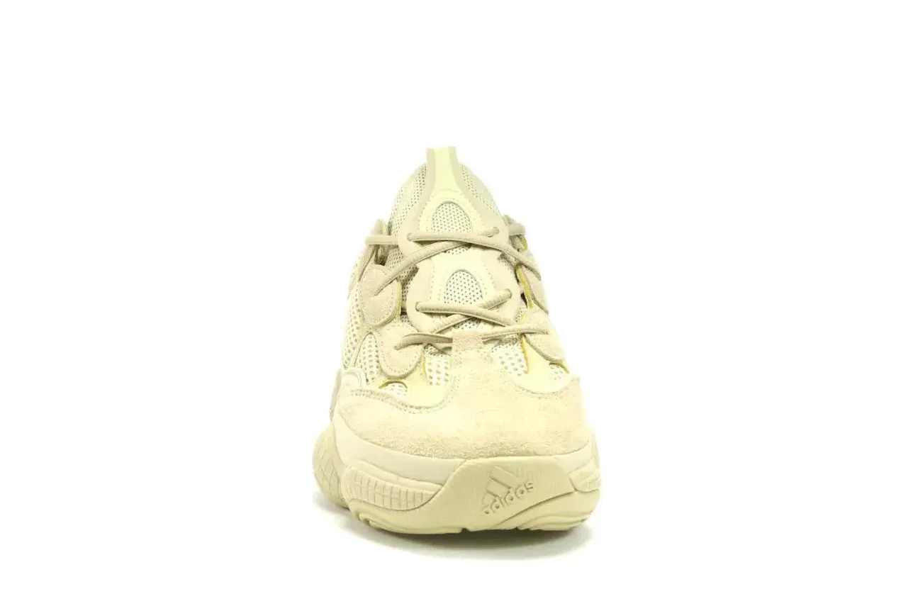 Leather Upper adidas Yeezy 500 Super Moon Yellow