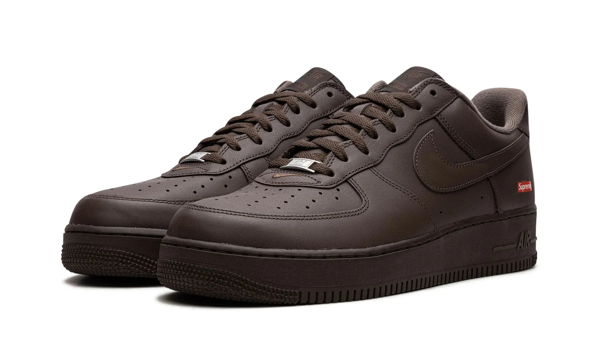 Winter Ready Nike X Supreme AF1 Low "Box Logo" Brown
