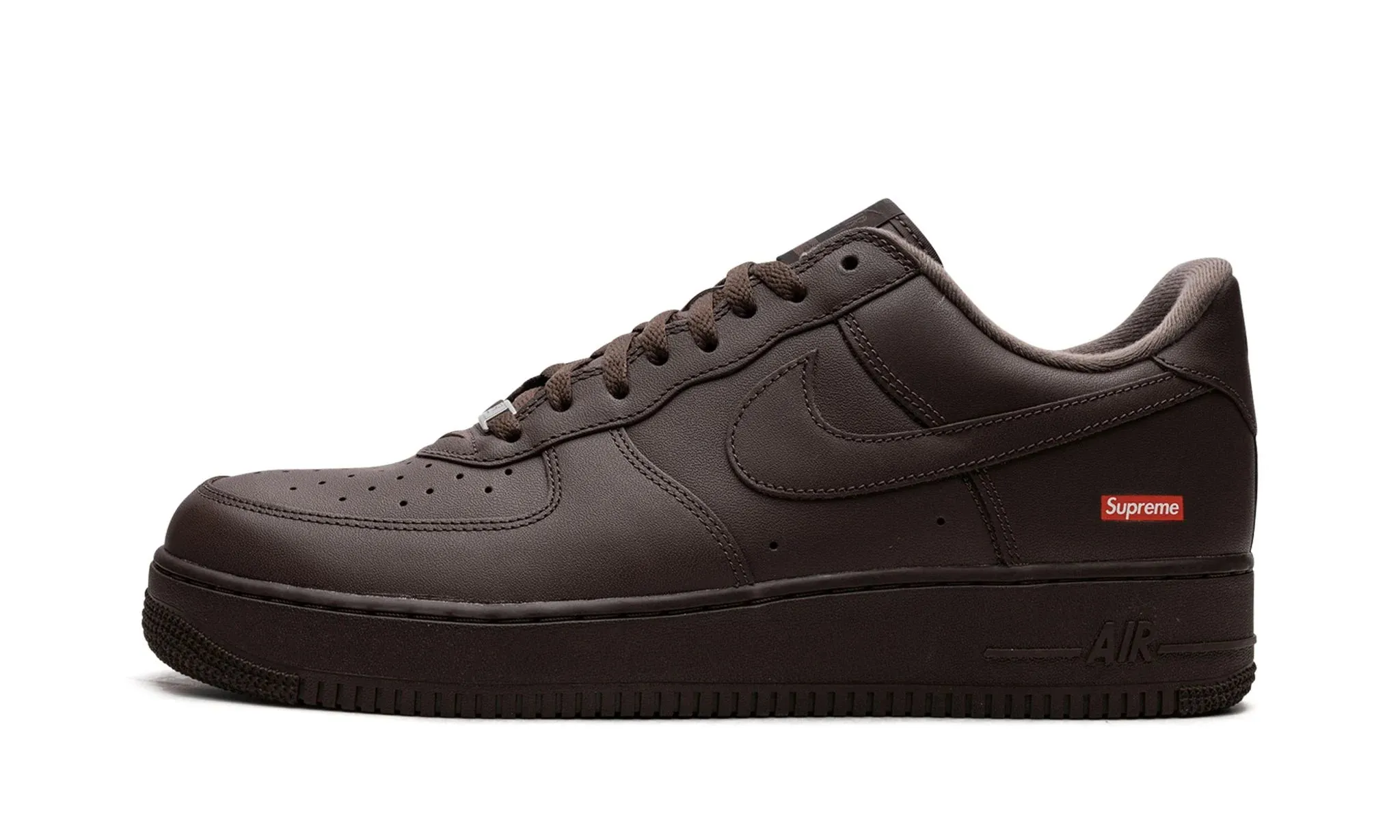 Nike X Supreme AF1 Low "Box Logo" Brown Everyday Mood