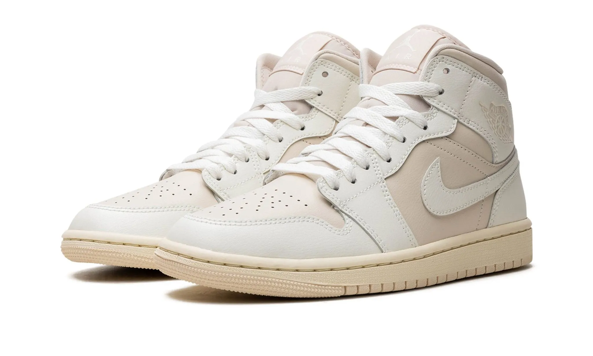 Supportive Cushion Everyday Ease Wmns Air Jordan 1 Mid 'Legend Light Brown'