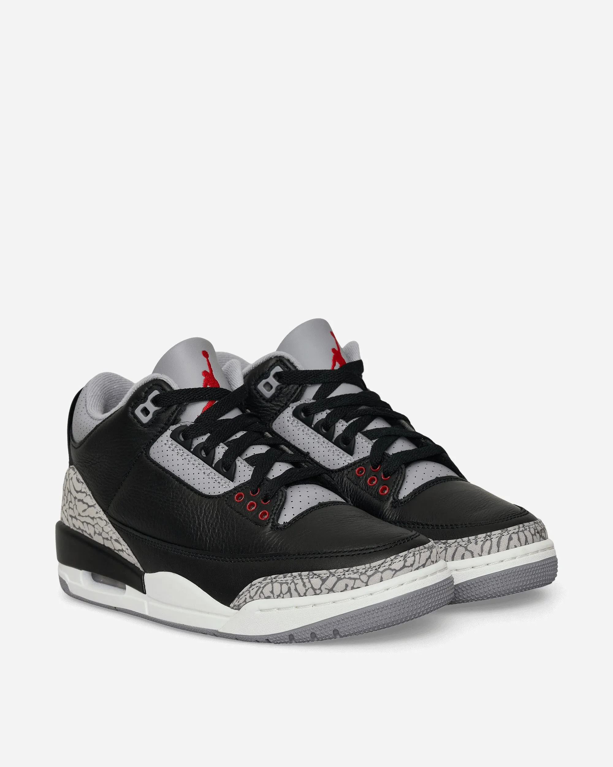Air Jordan 3 Retro Sneakers Black Cement Japan Neat