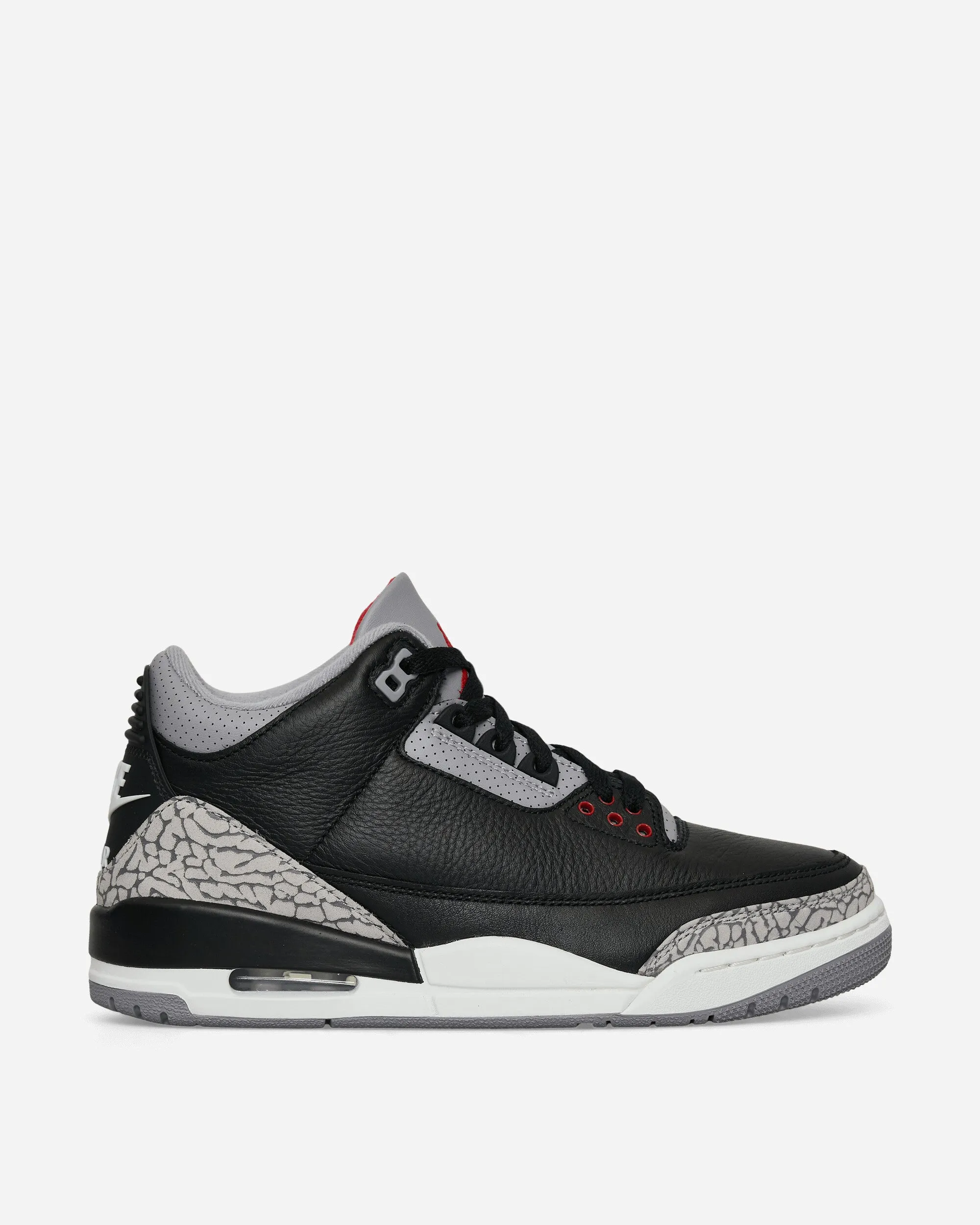 Firm Edge Sea Breeze Air Jordan 3 Retro Sneakers Black Cement
