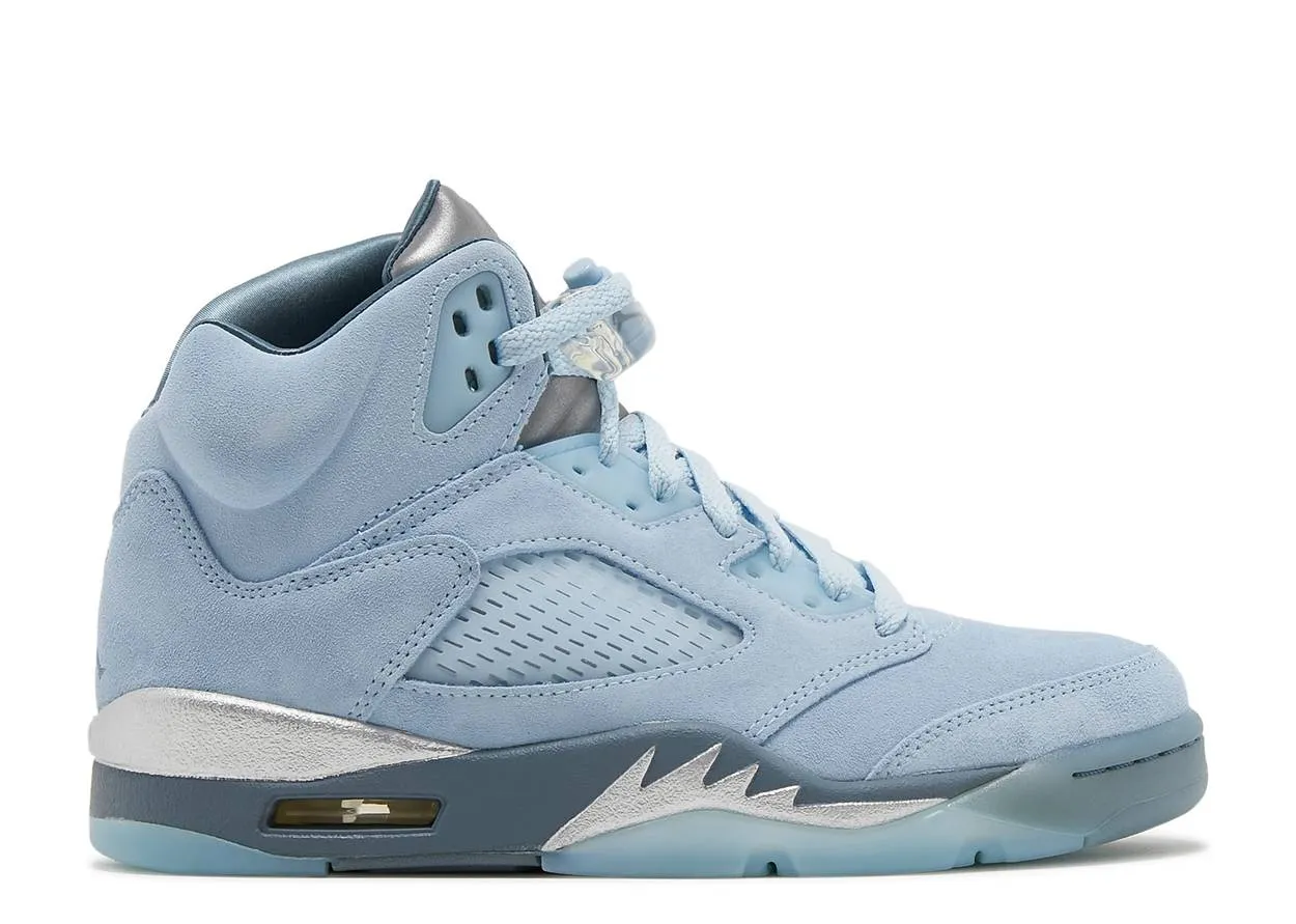 Minimal Touch Smooth glide Air Jordan 5 Retro Bluebird