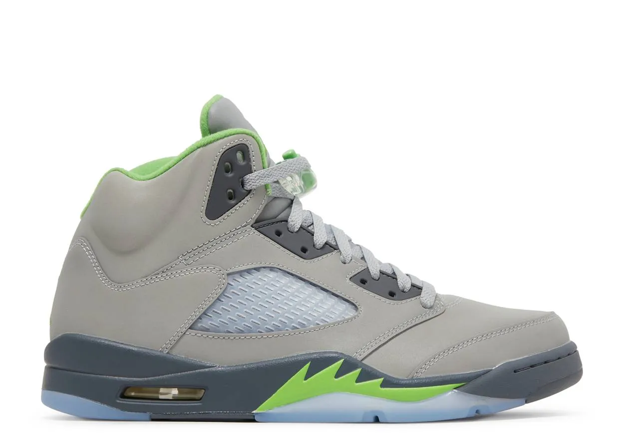Good Fit Air Jordan 5 Green Bean