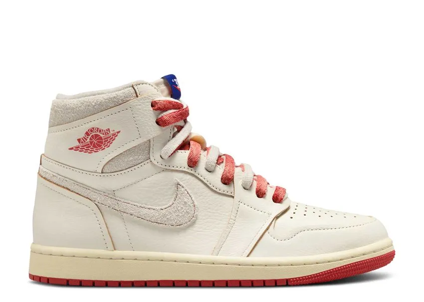 Air Jordan 1 Retro High Rare Air Sail Cinnabar PaddedCollar Good Traction