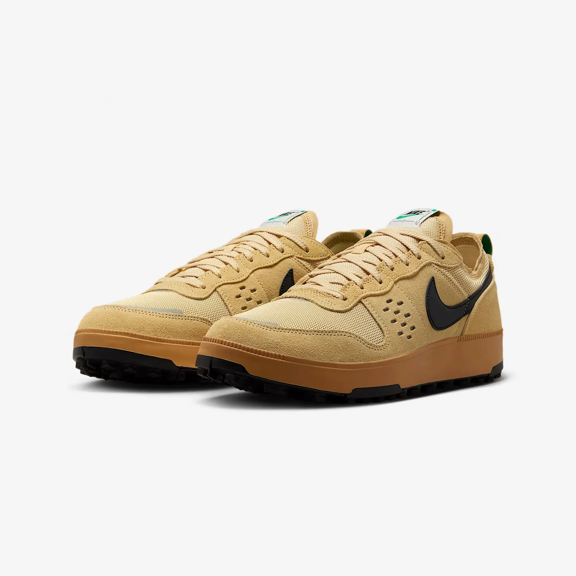 Nike | C1TY "BROWNSTONE" { FLAX/BLACK-SESAME-STADIUM GREEN Slip Resistant Care Ease