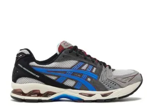 Asics Gel-Kayano 14 Oyster Grey Illusion Blue Adjustable Fit System Urban Movement