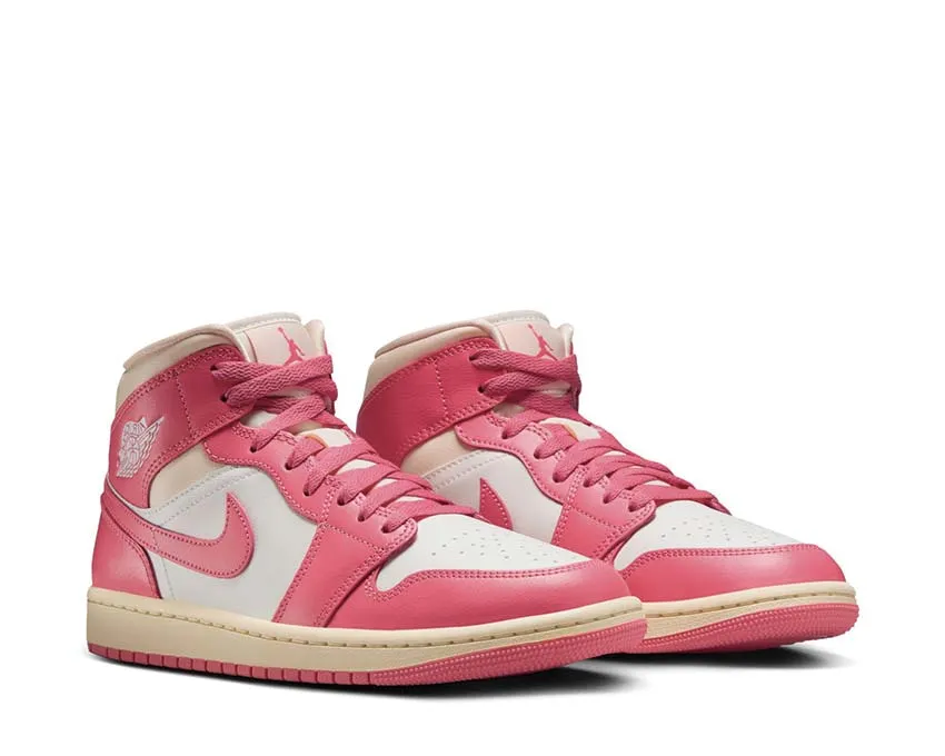 Built Soft Relaxed Style Air Jordan 1 Mid W "Pink Salt"