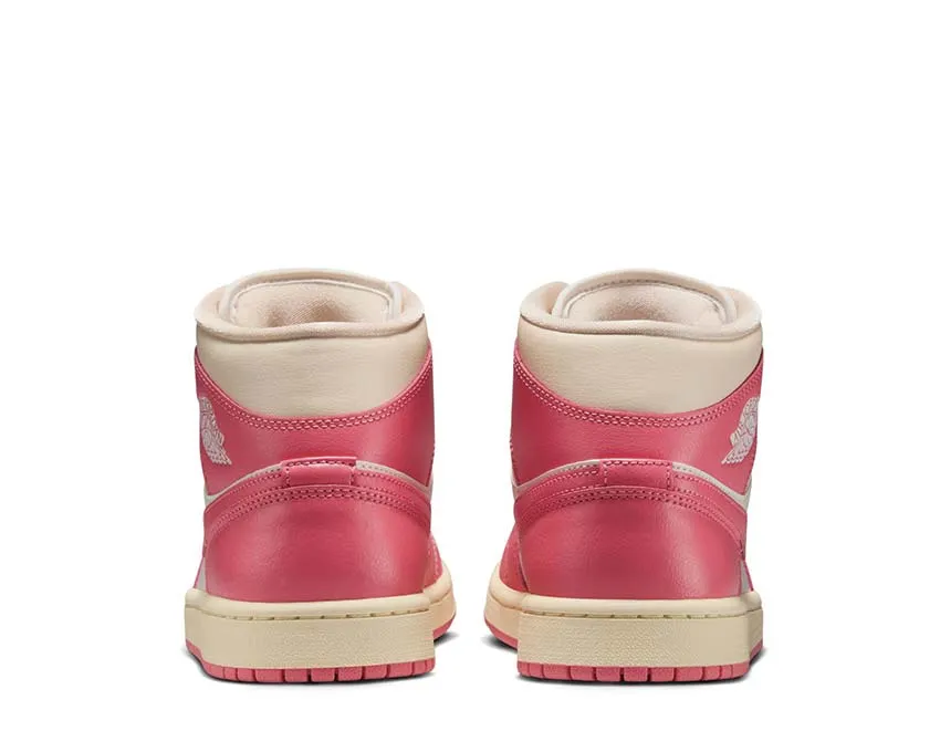 Air Jordan 1 Mid W "Pink Salt" Bold Look