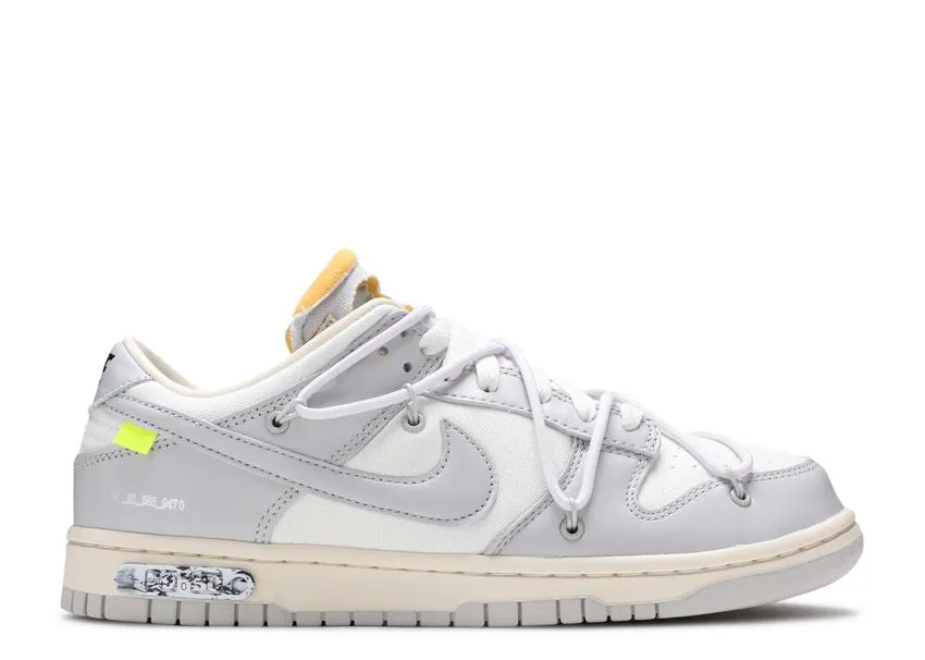 School Hike Step Light Nike Dunk Low Off-White Lot 49