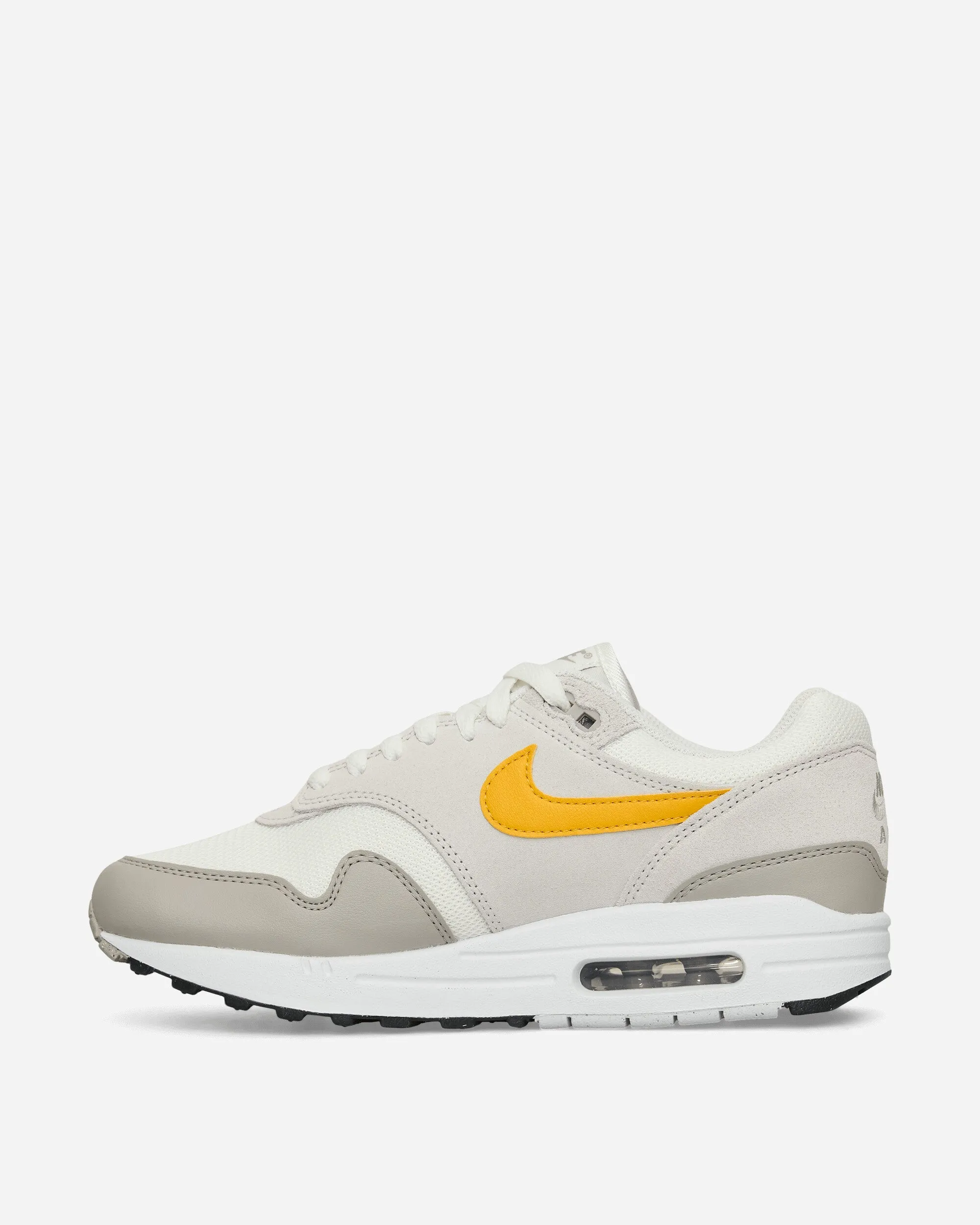 Air Max 1 Essential Sneakers Summit White / Vast Grey / University Gold Peace Mood Swift Glide