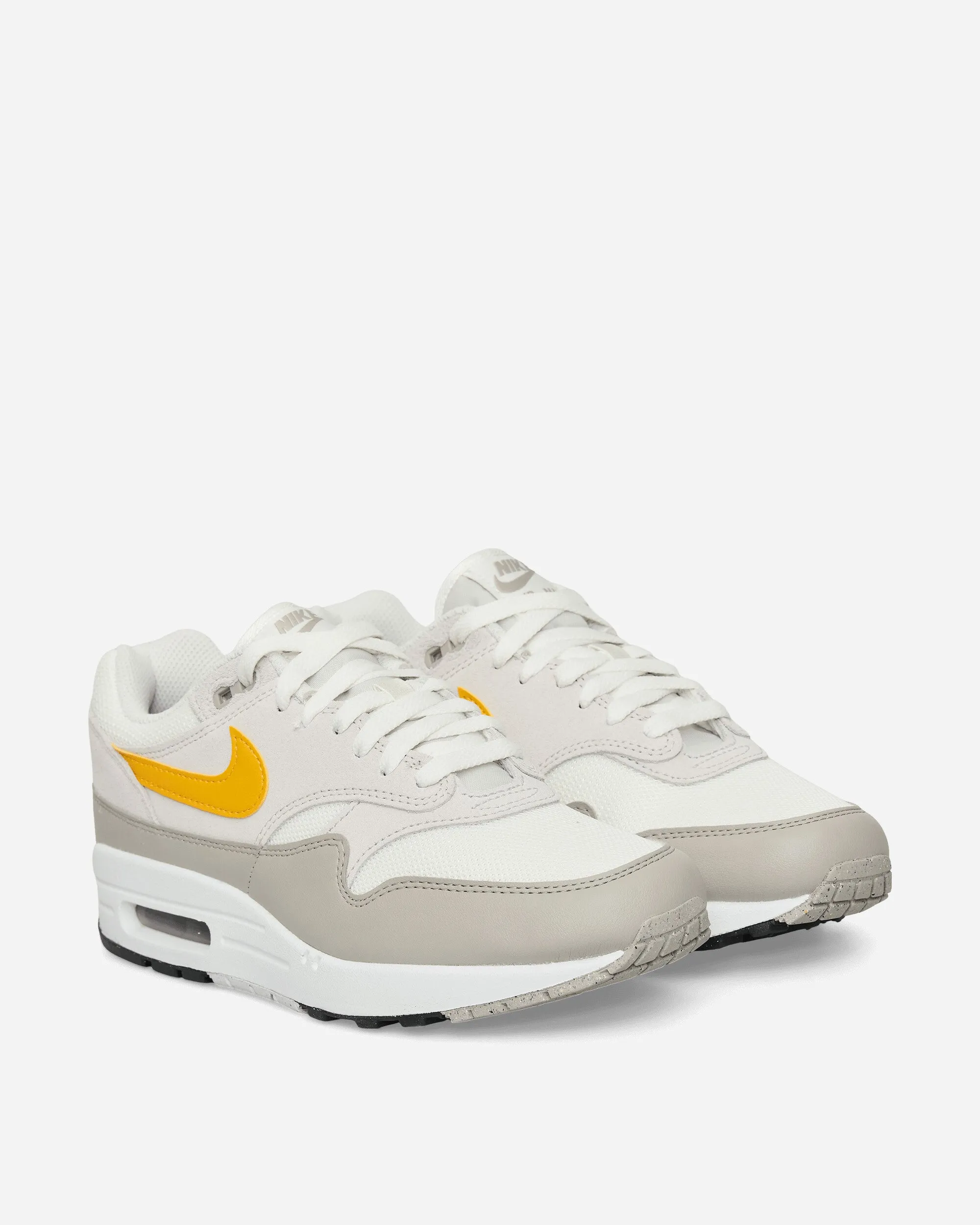 Air Max 1 Essential Sneakers Summit White / Vast Grey / University Gold Hiking Dust Free